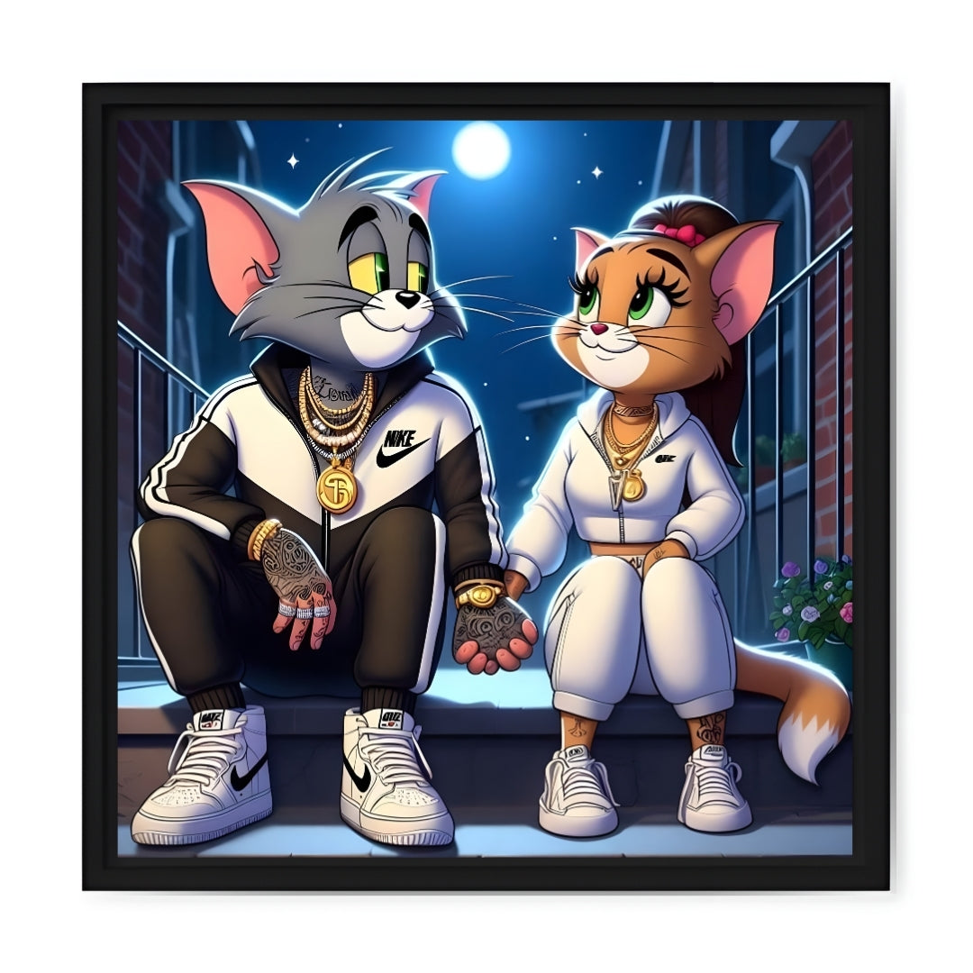 "THE CAT COUPLE"
