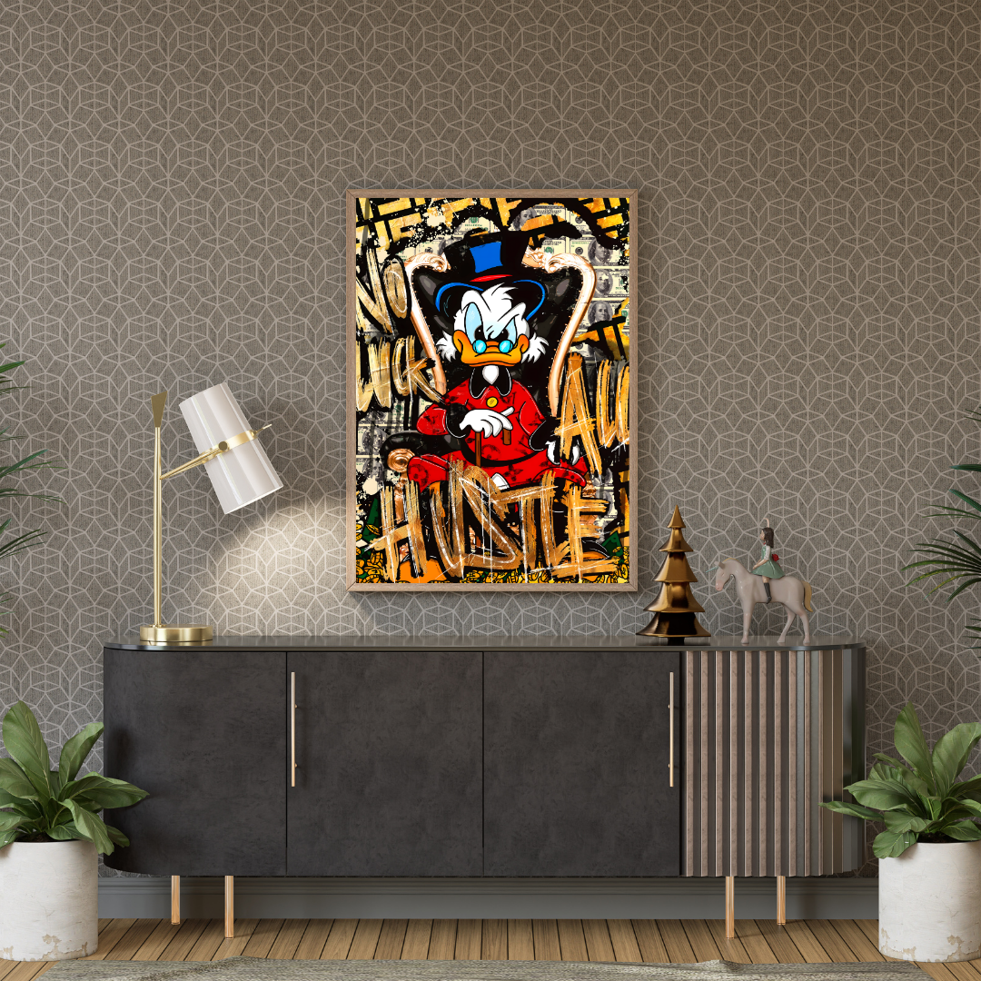 "NO LUCK, ALL HUSTLE"