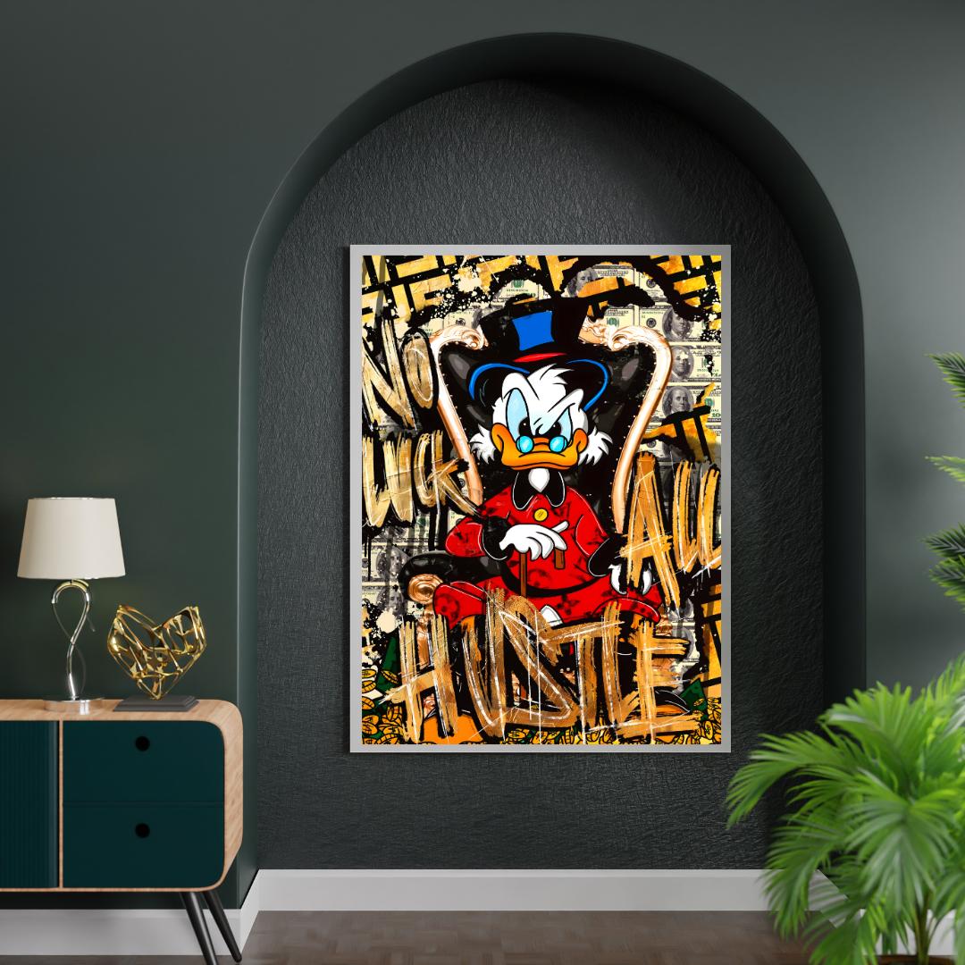 "NO LUCK, ALL HUSTLE"