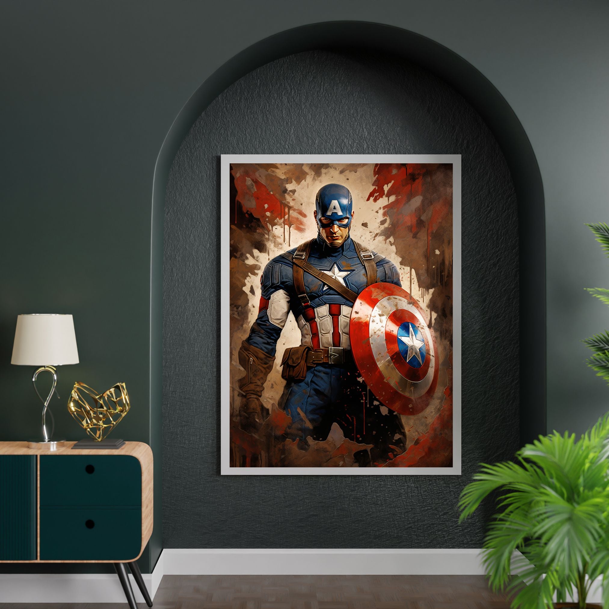 "CAPTAIN AMERICAS STANDOFF" 2