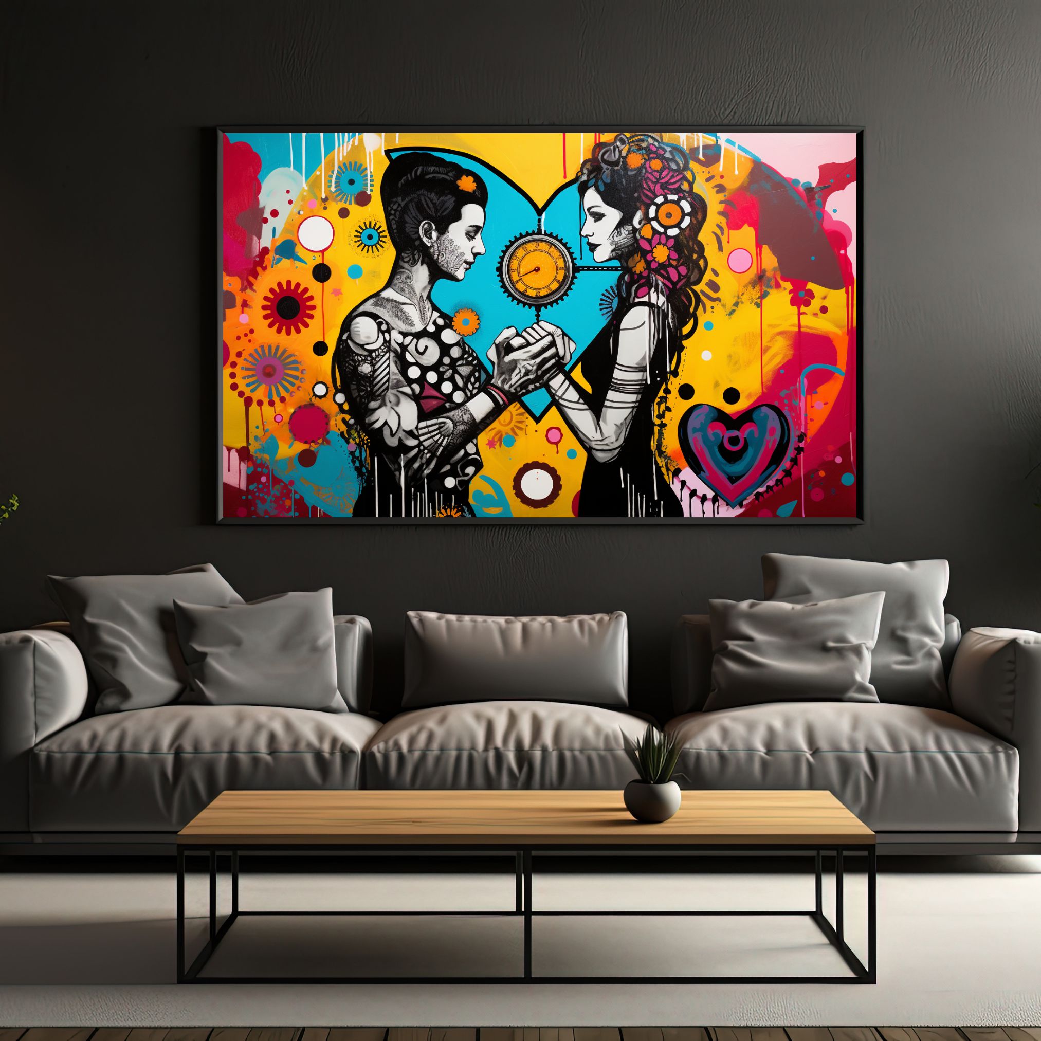 "CHROMATIC CLASP: LOVE IN COLOR" 2