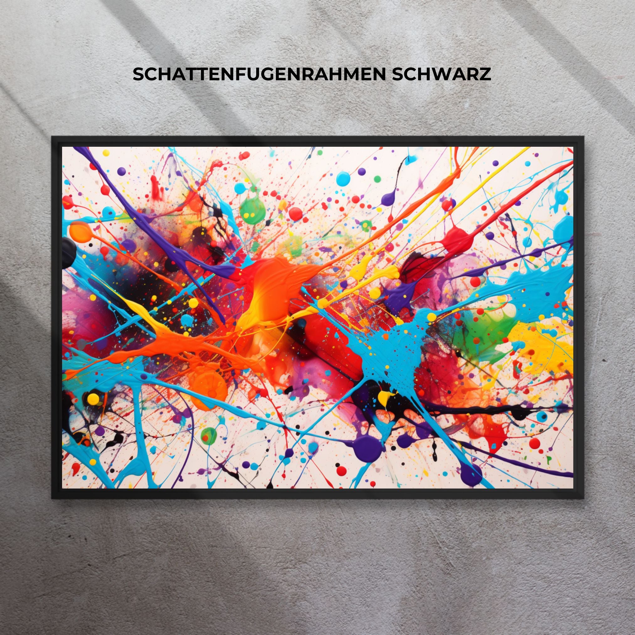 "COLORFUL CHAOS: POLLOCK'S RHAPSODY"