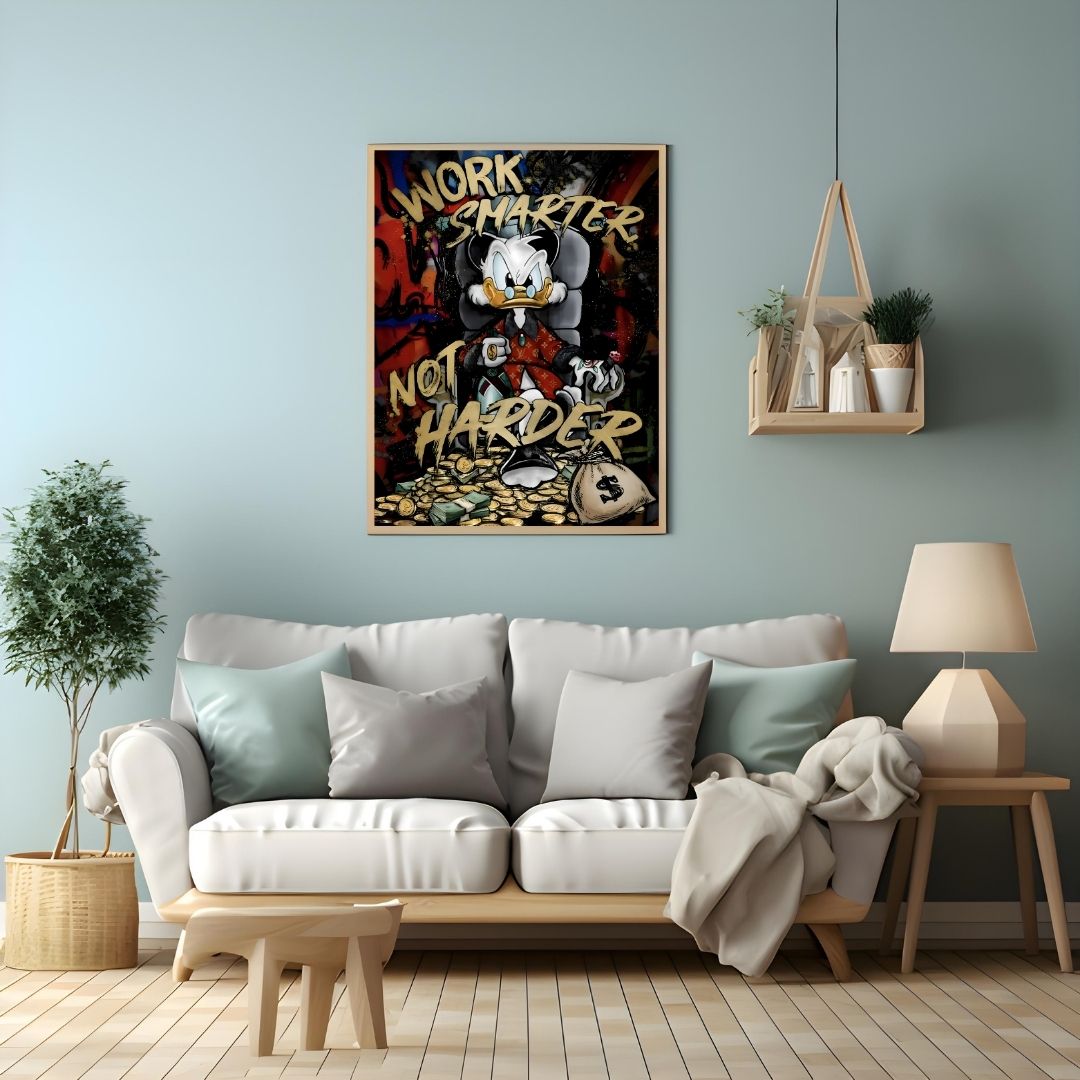 "DUCK WORK SMARTER, NOT HARDER"