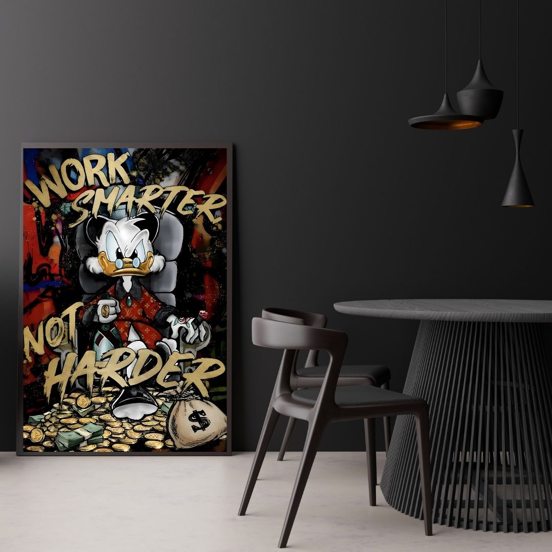 "DUCK WORK SMARTER, NOT HARDER"