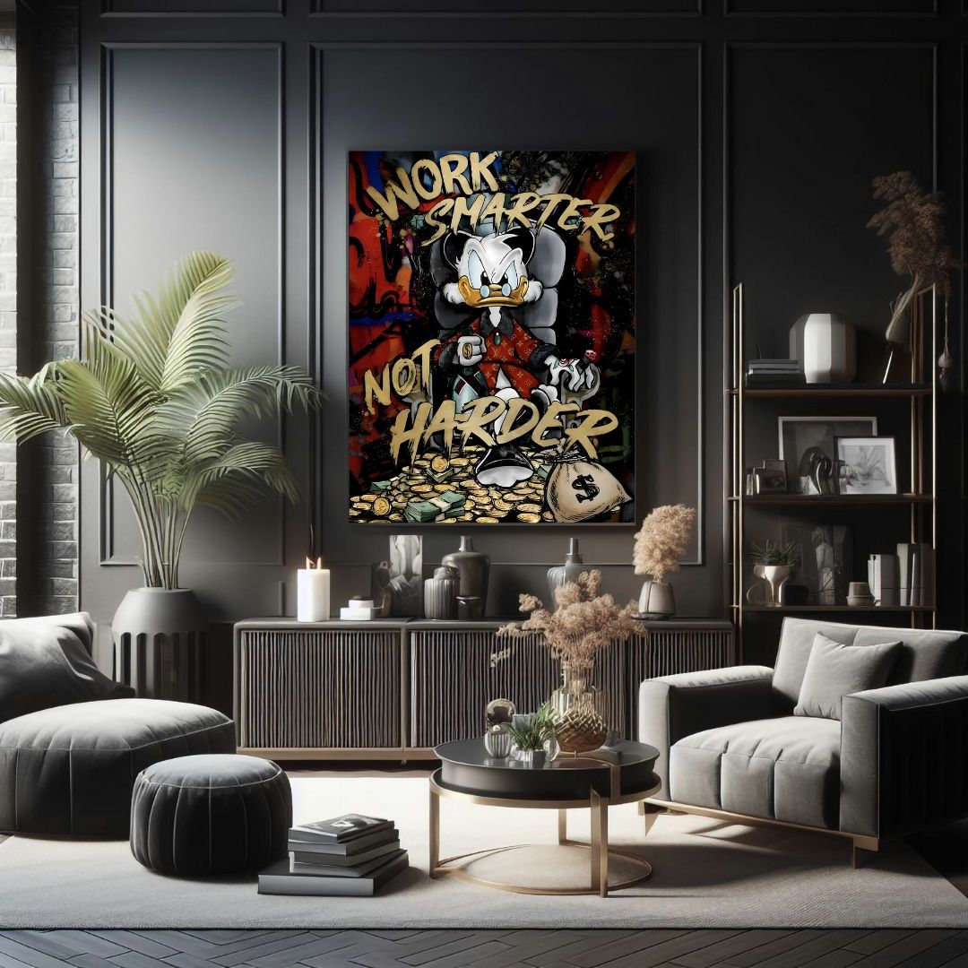 "DUCK WORK SMARTER, NOT HARDER"