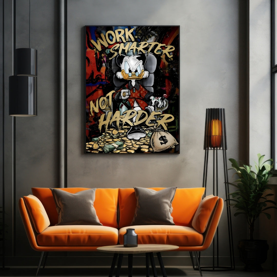 "DUCK WORK SMARTER, NOT HARDER"