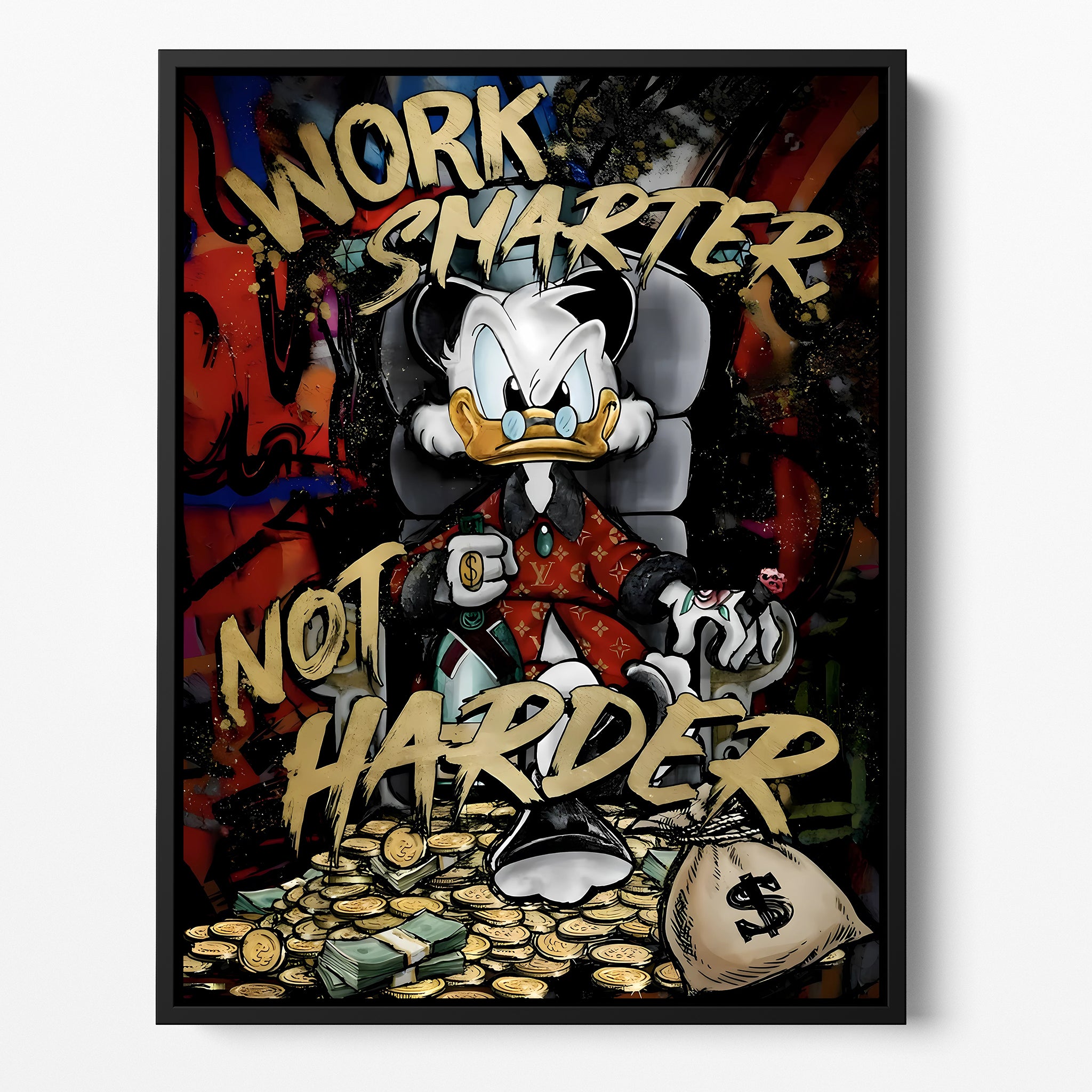 "DUCK WORK SMARTER, NOT HARDER"