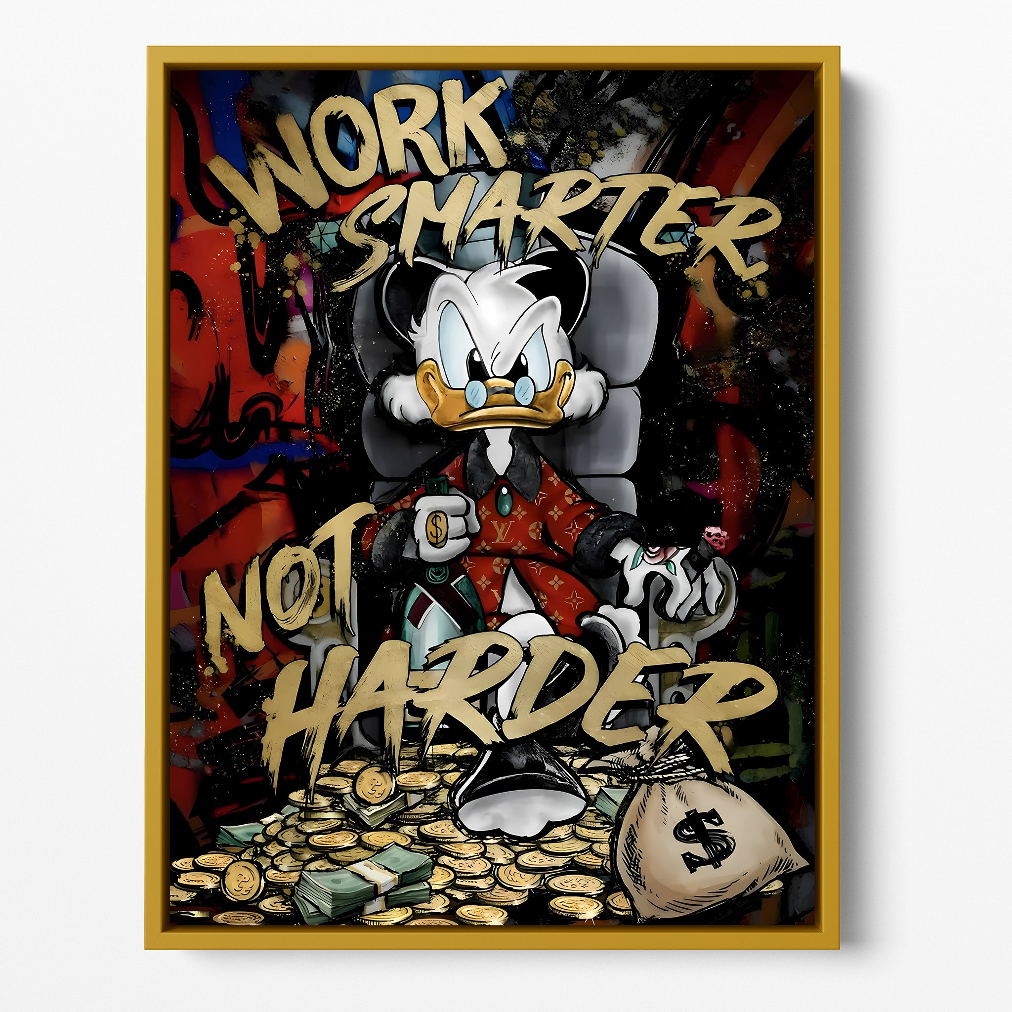 "DUCK WORK SMARTER, NOT HARDER"