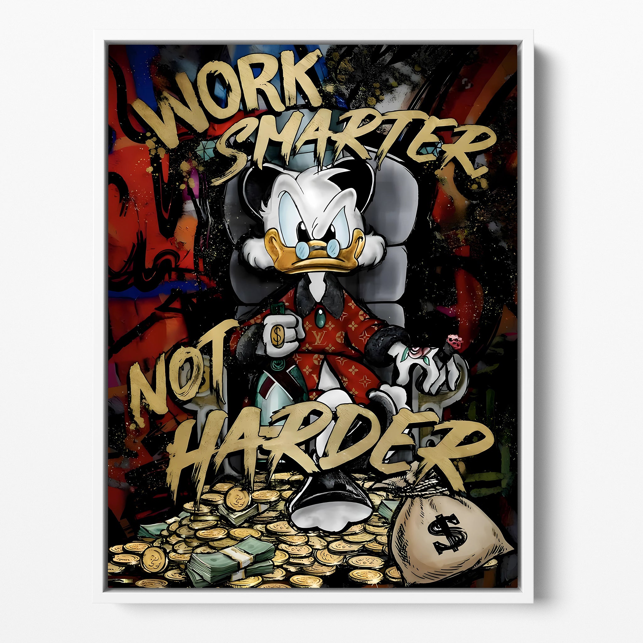 "DUCK WORK SMARTER, NOT HARDER"
