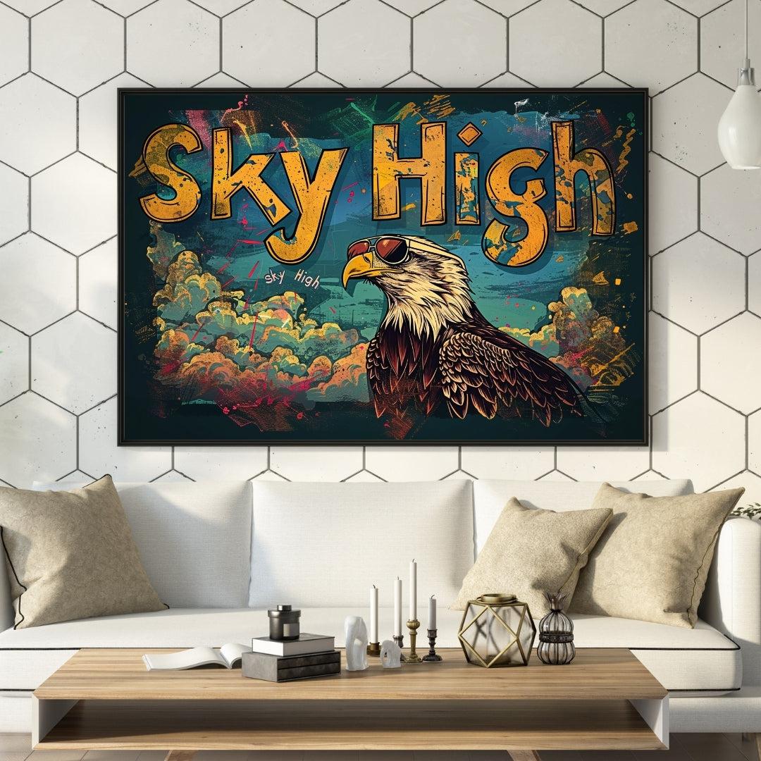 "EAGLE SKY HIGH"