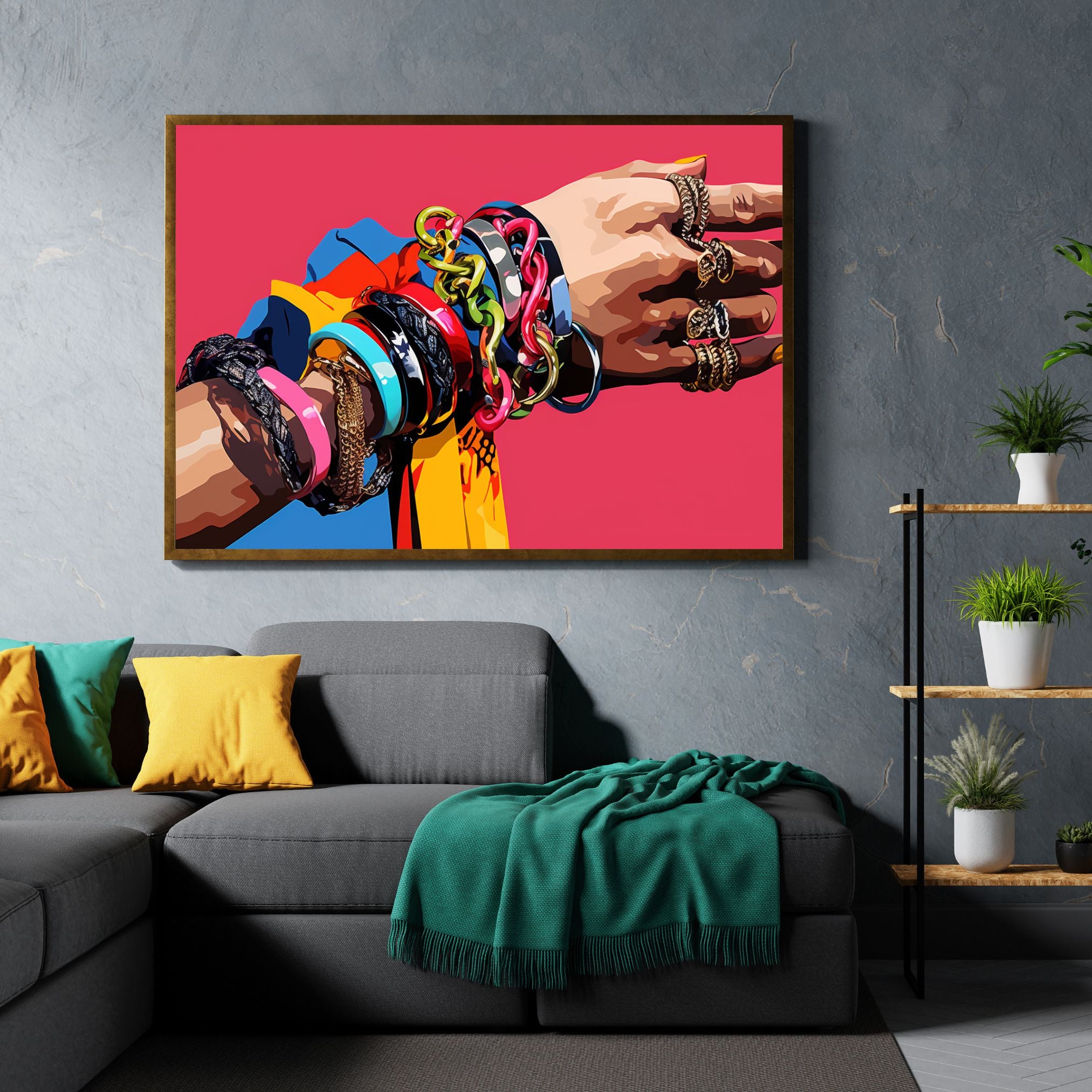 "FASHIONED FINGERS: STYLISH GRASP"