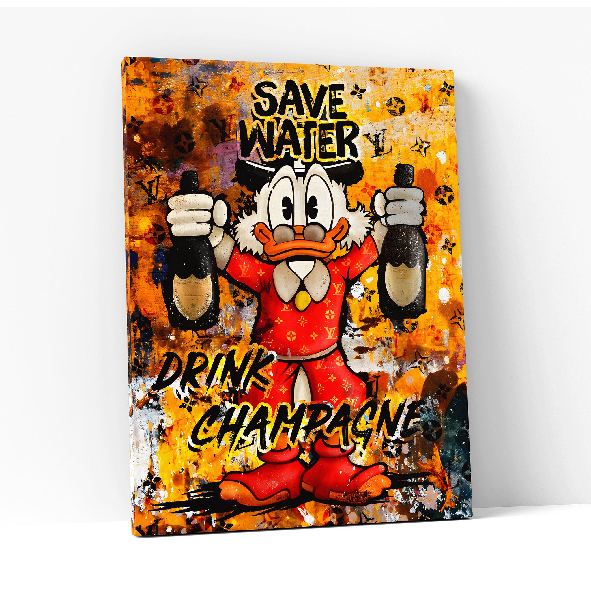 "SAVE WATER, DRINK CHAMPAGNE"