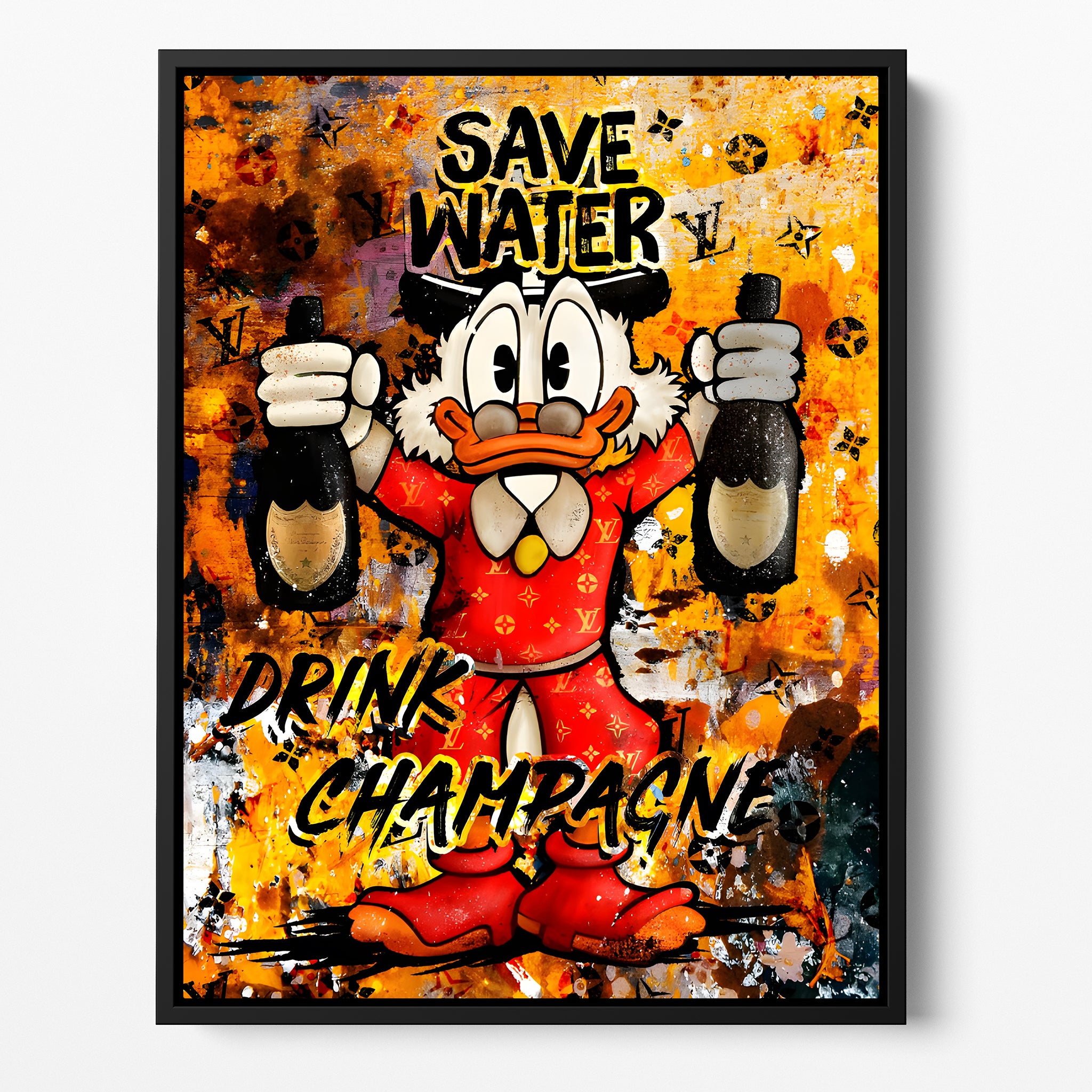 "SAVE WATER, DRINK CHAMPAGNE"