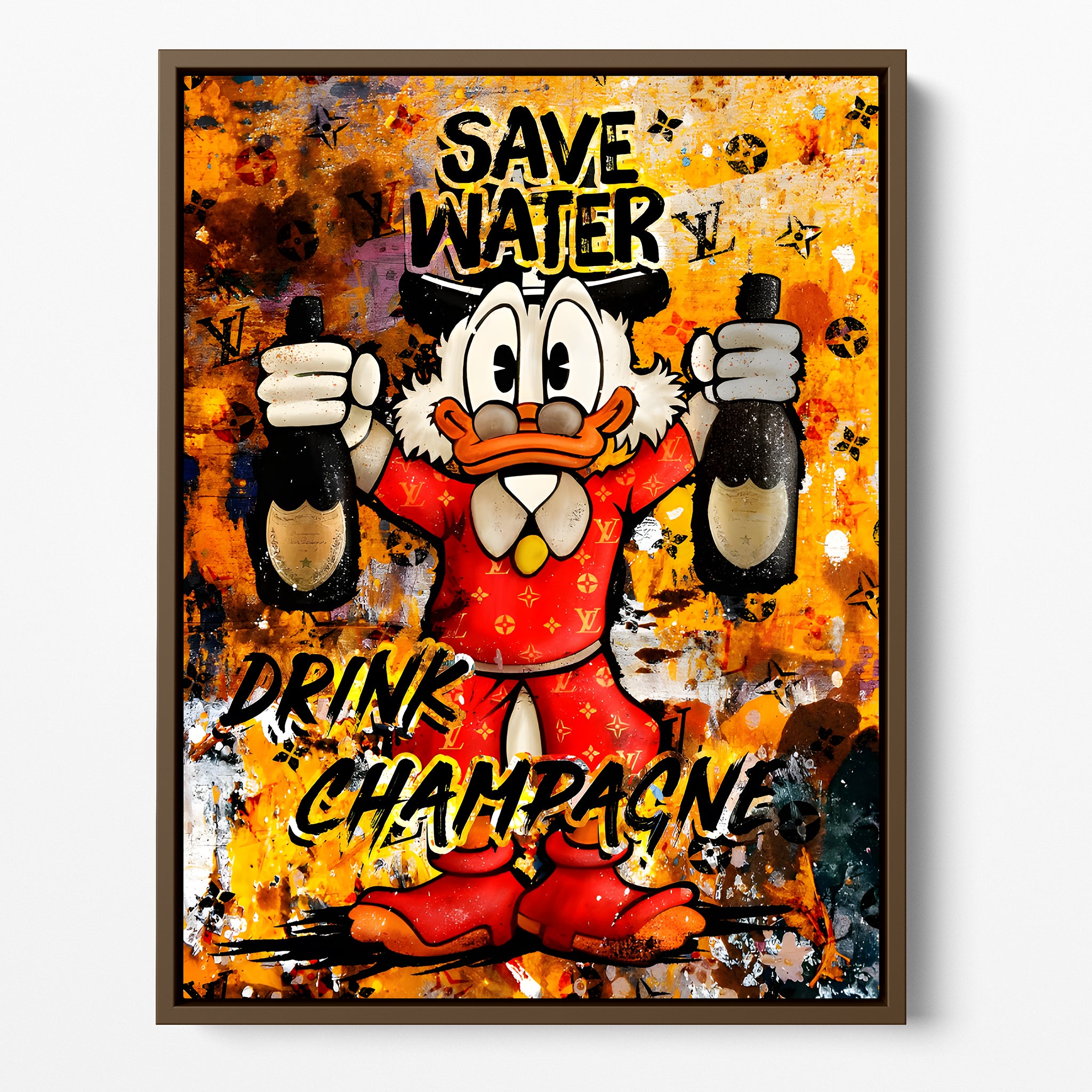 "SAVE WATER, DRINK CHAMPAGNE"
