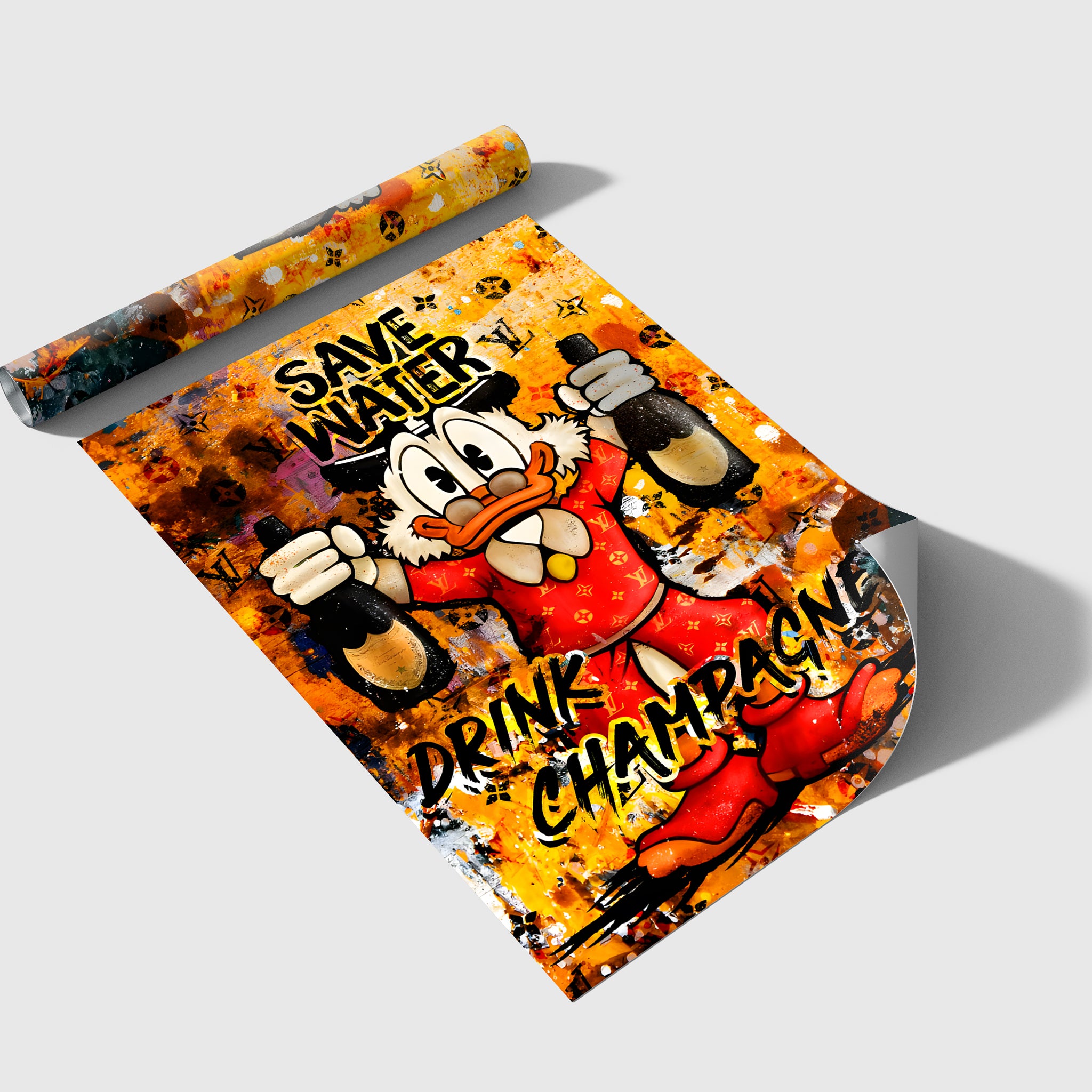 "SAVE WATER, DRINK CHAMPAGNE"