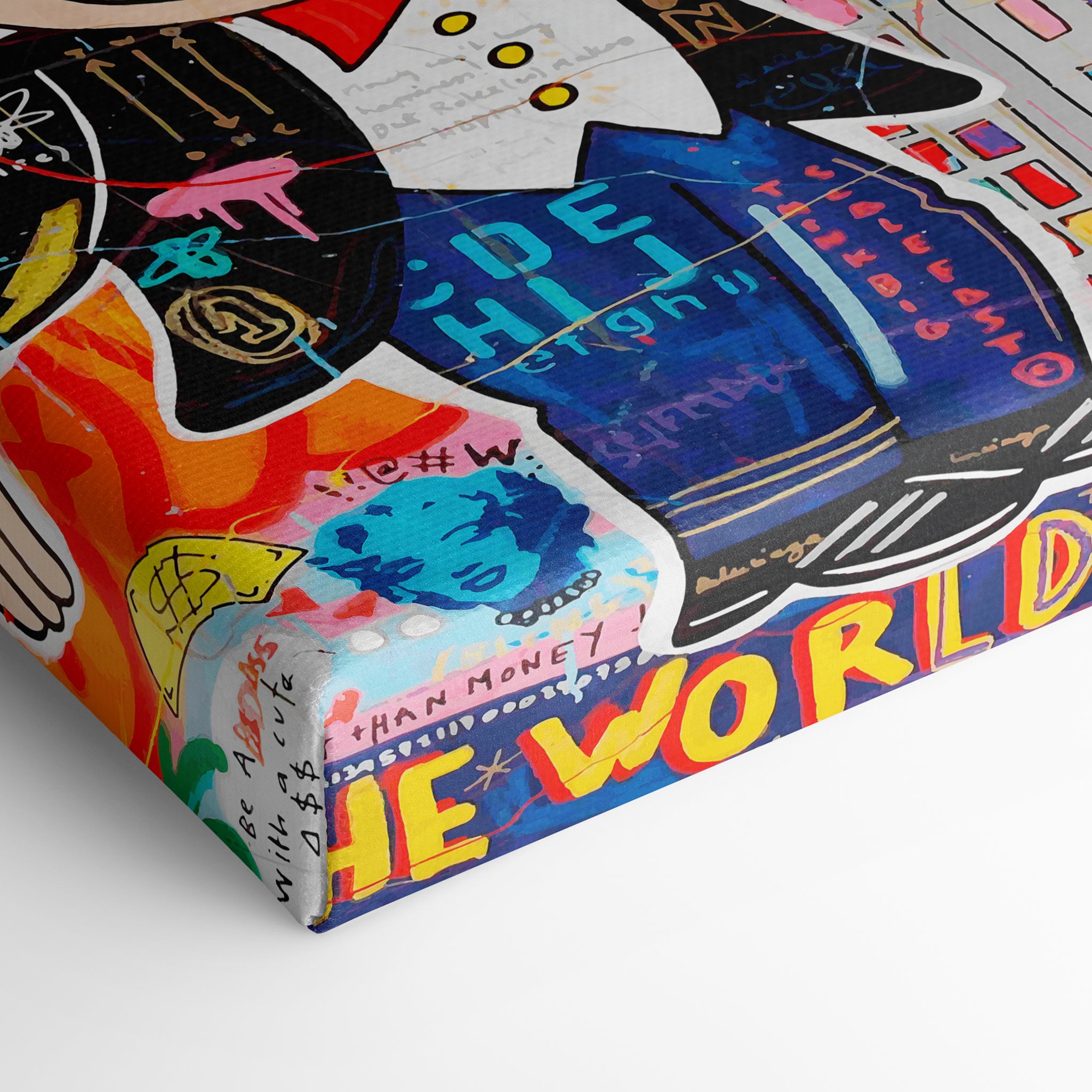 "THE WORLD IS YOURS"