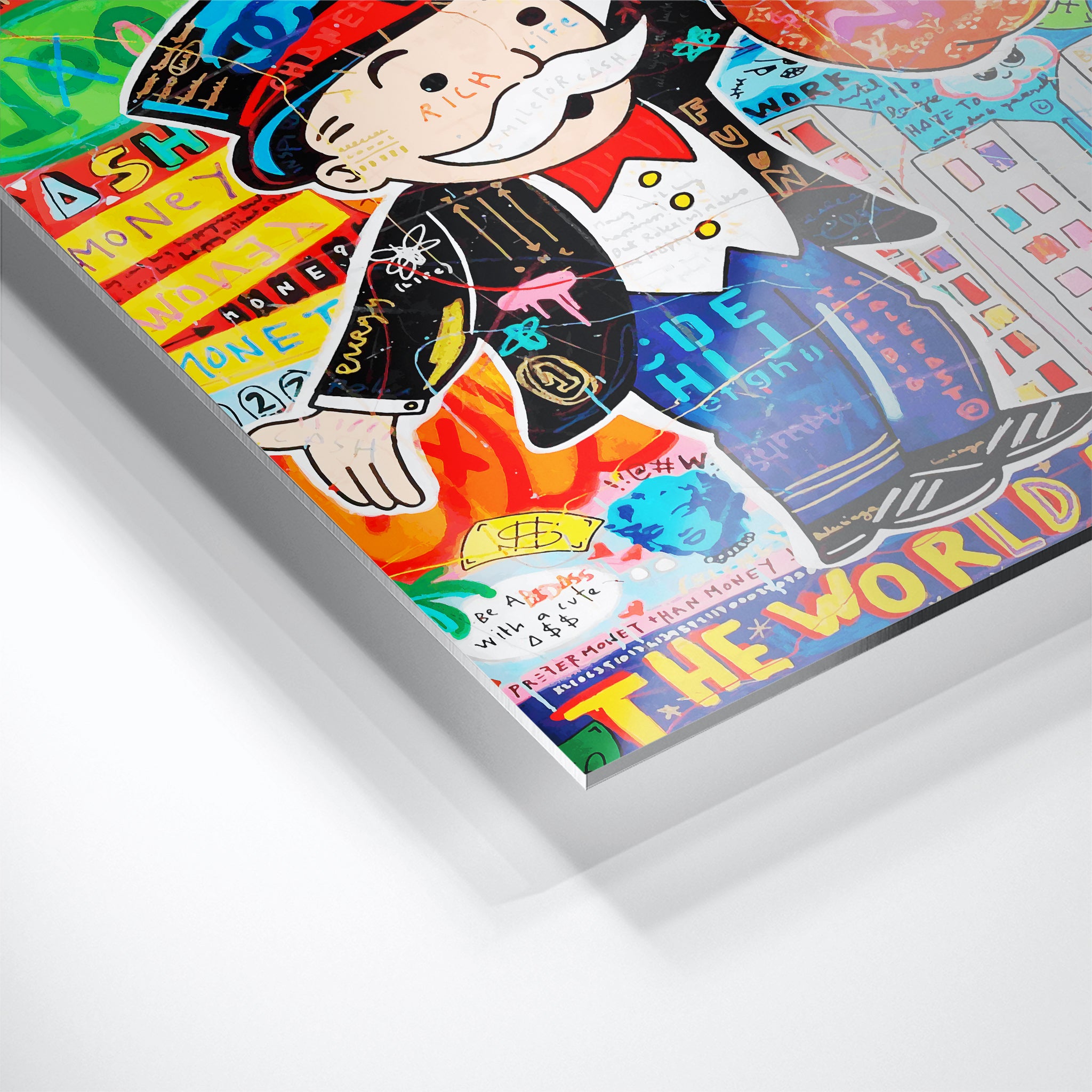 "THE WORLD IS YOURS"