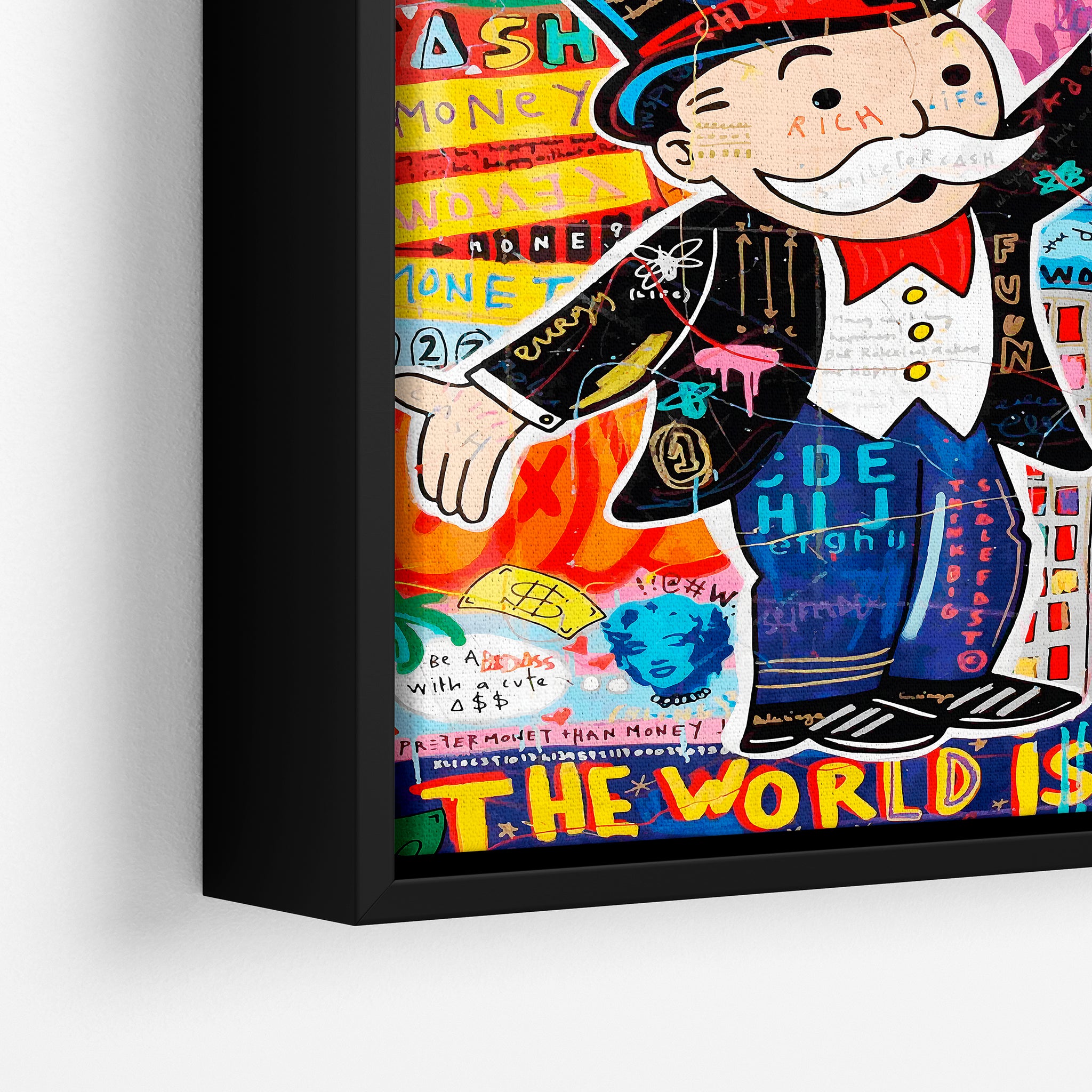 "THE WORLD IS YOURS"