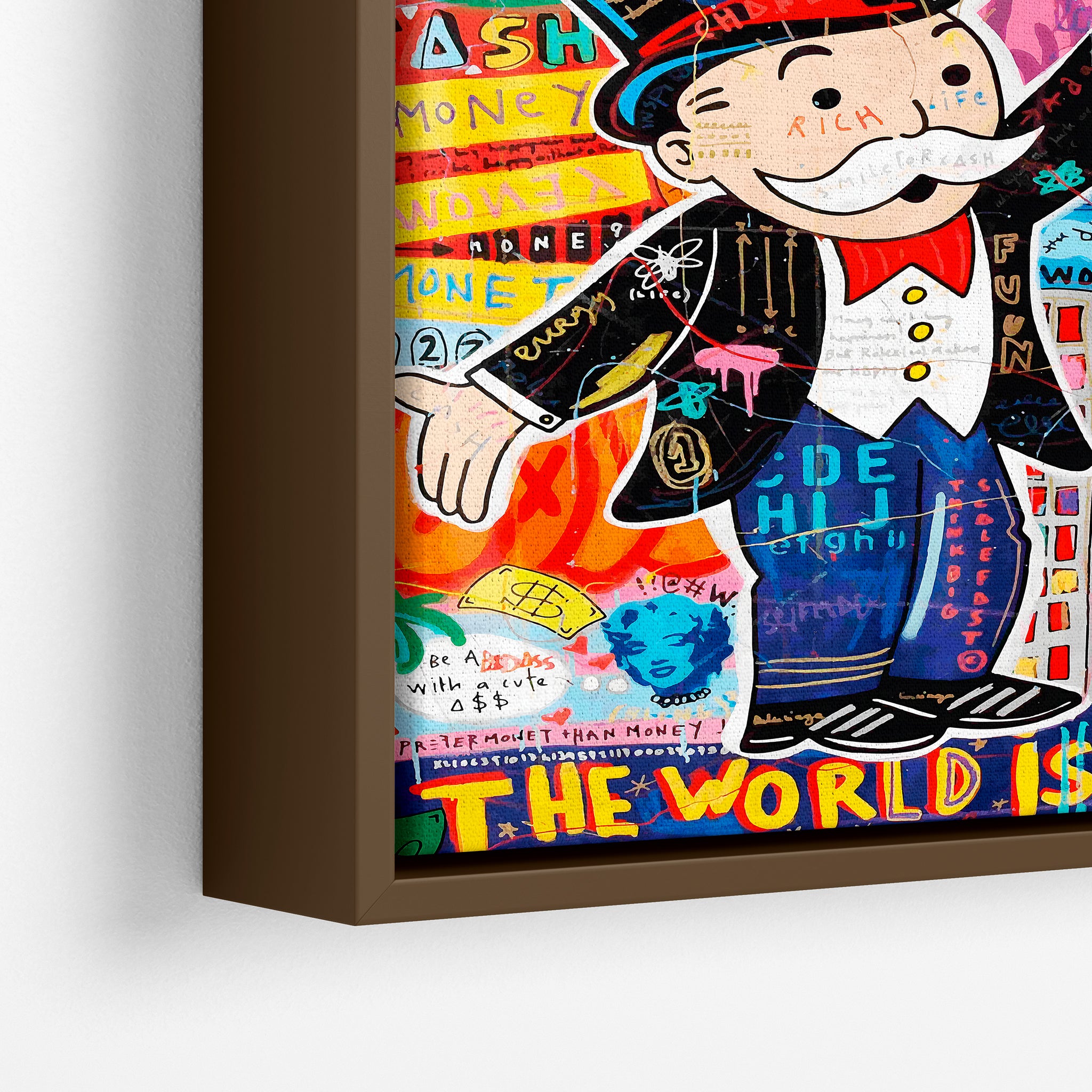 "THE WORLD IS YOURS"