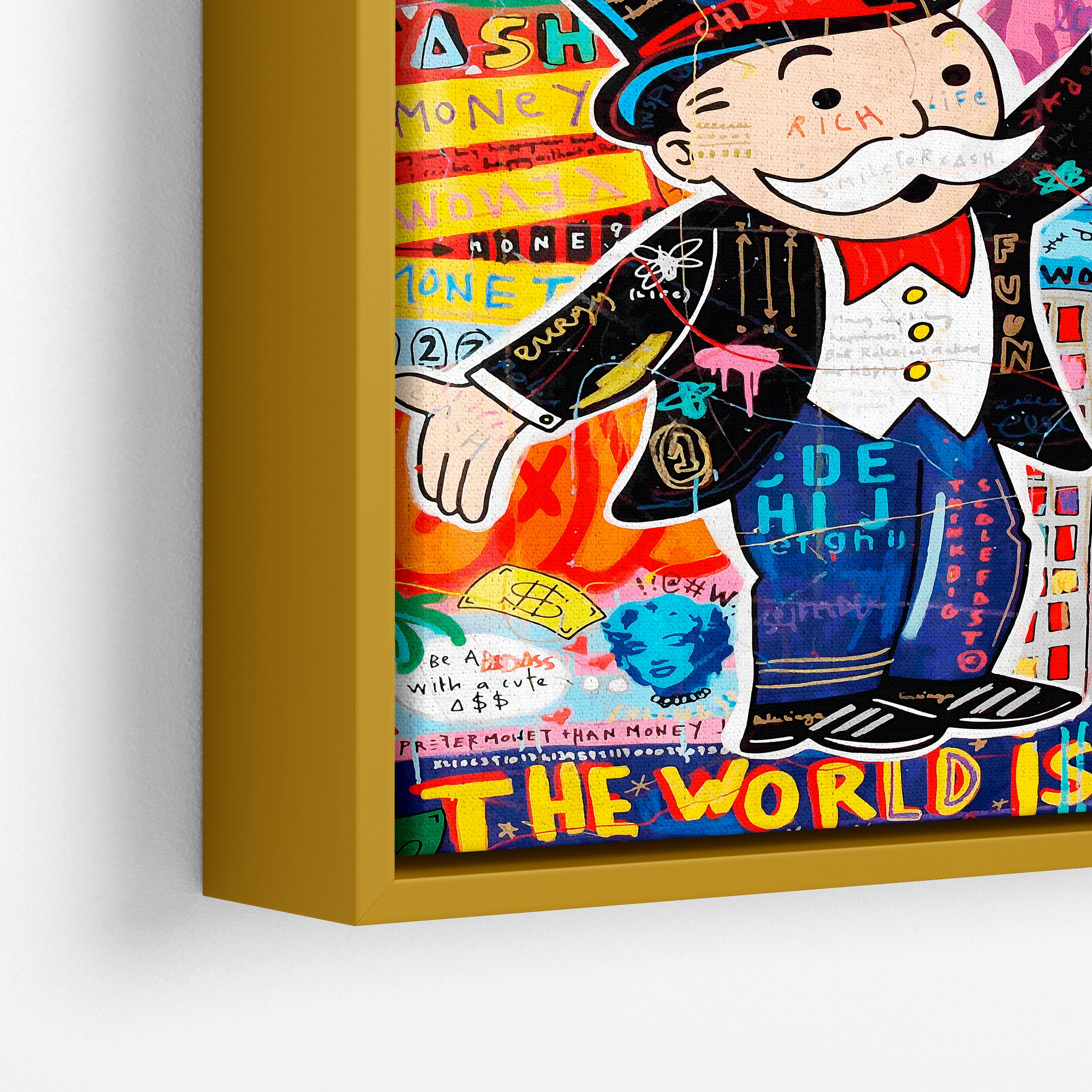 "THE WORLD IS YOURS"