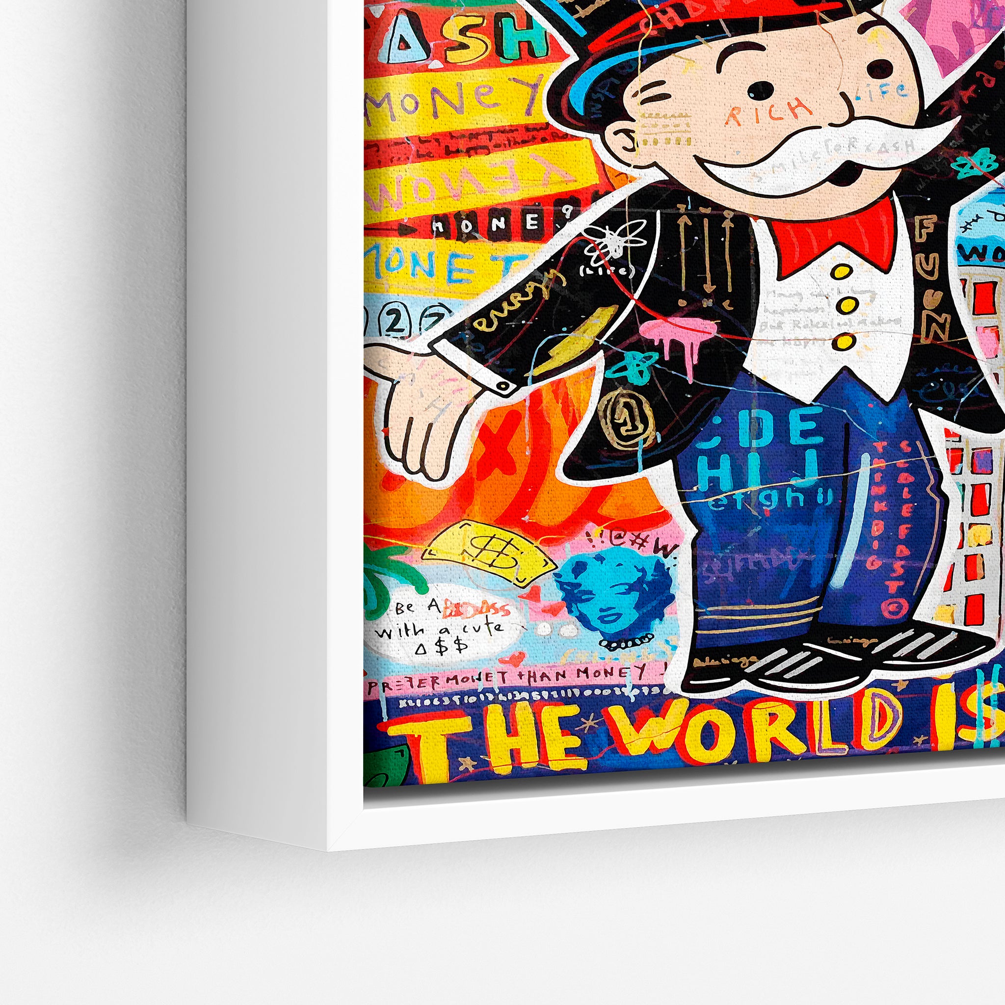 "THE WORLD IS YOURS"