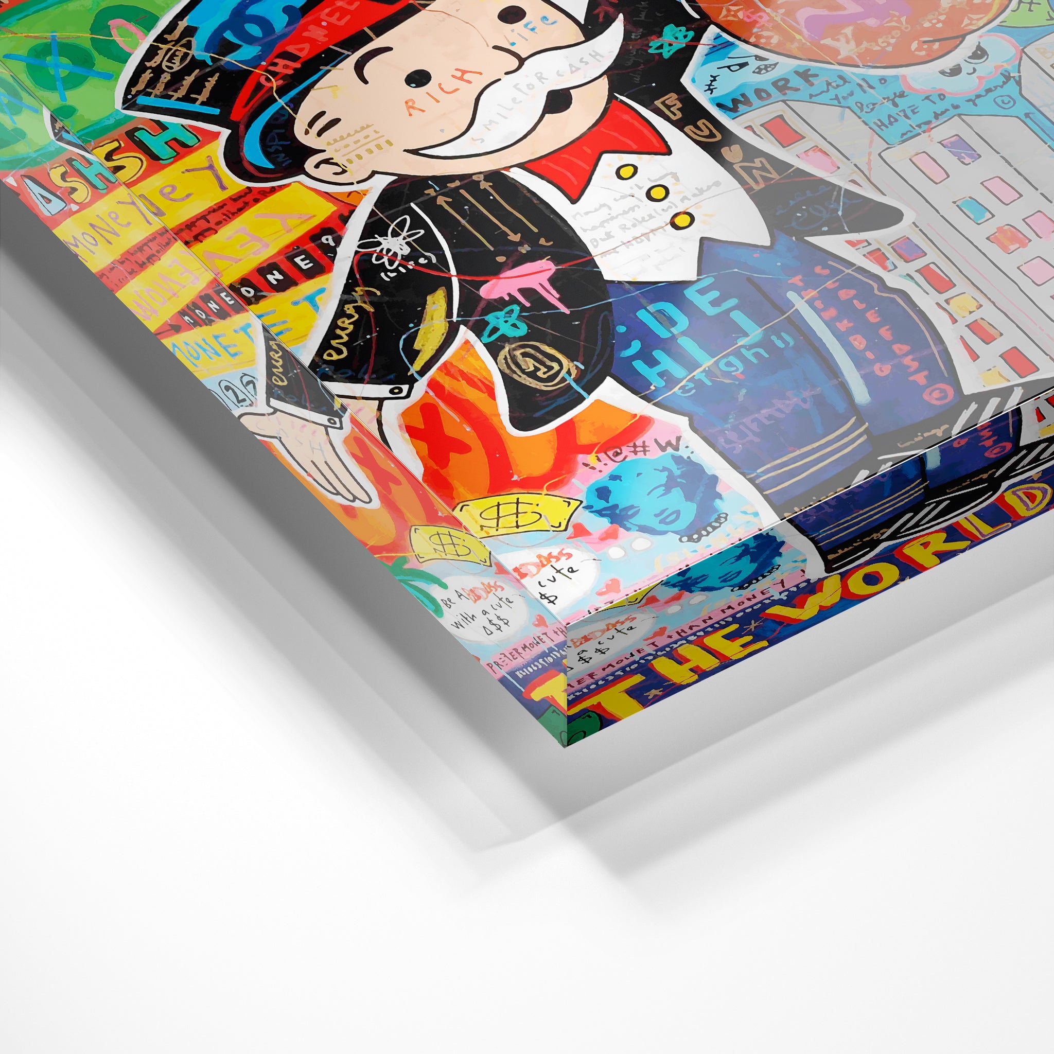 "THE WORLD IS YOURS"