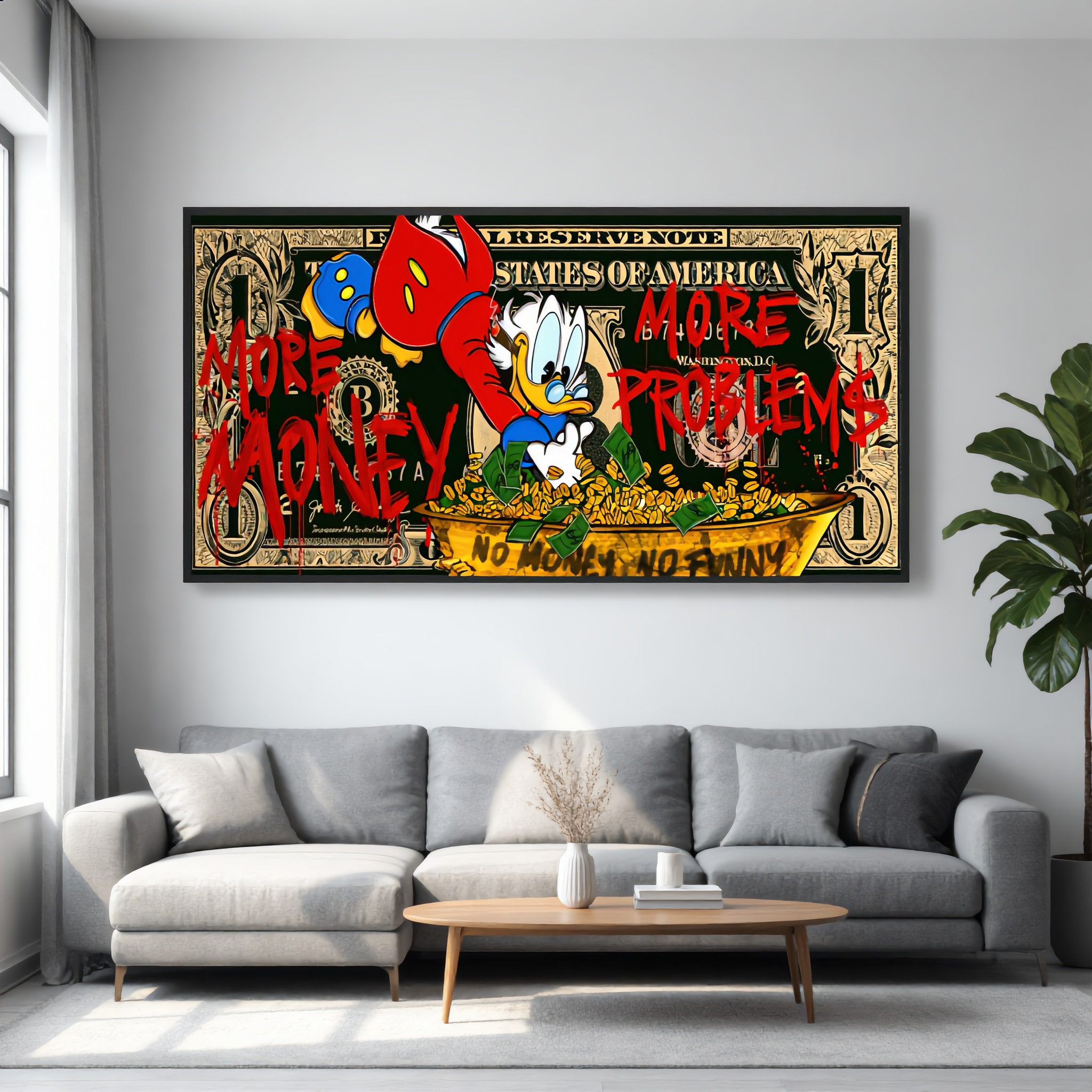 "MORE MONEY MORE PROBLEMS"