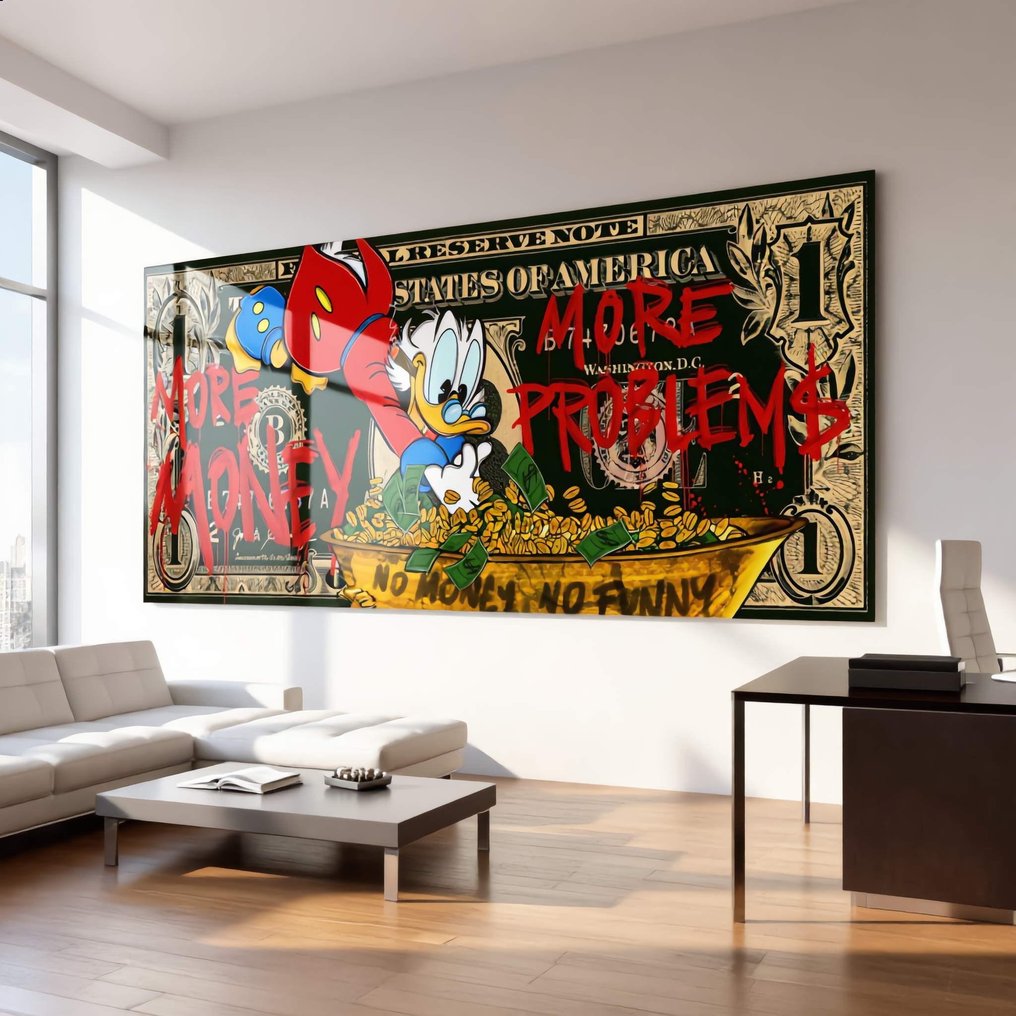 "MORE MONEY MORE PROBLEMS"