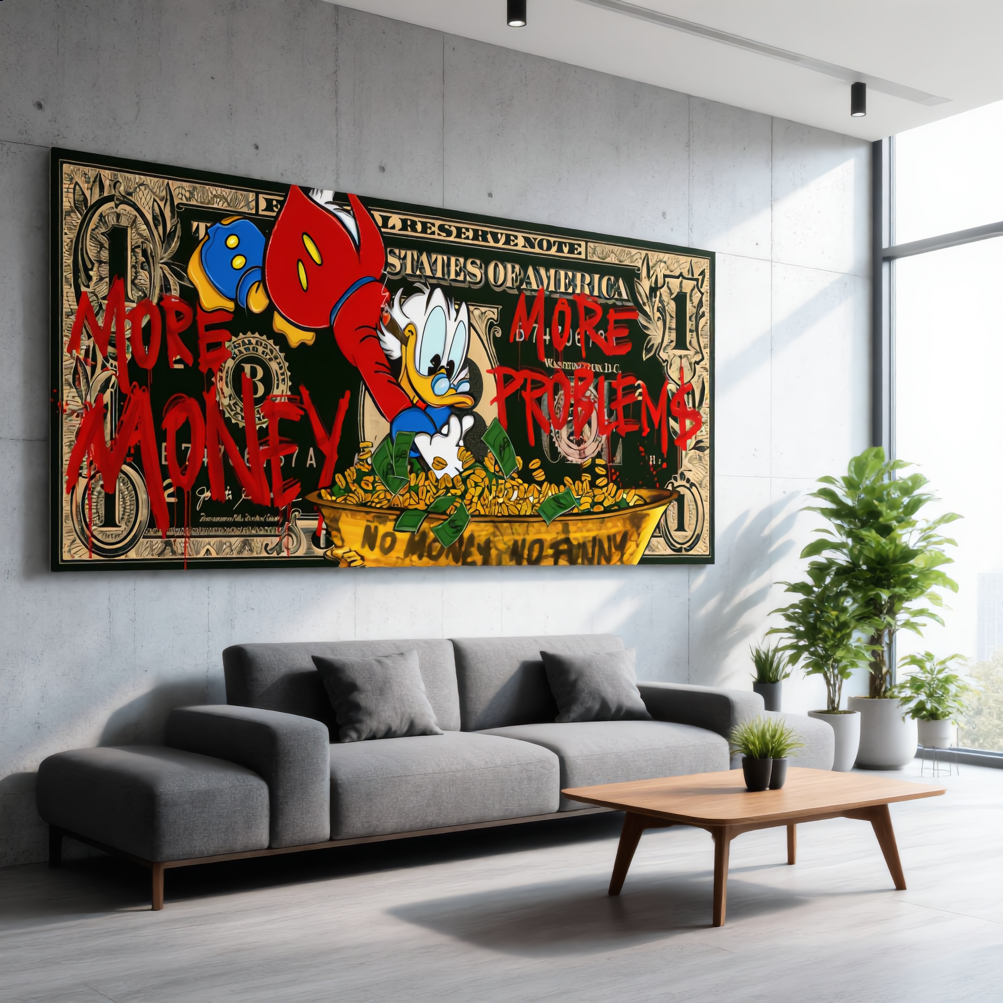 "MORE MONEY MORE PROBLEMS"