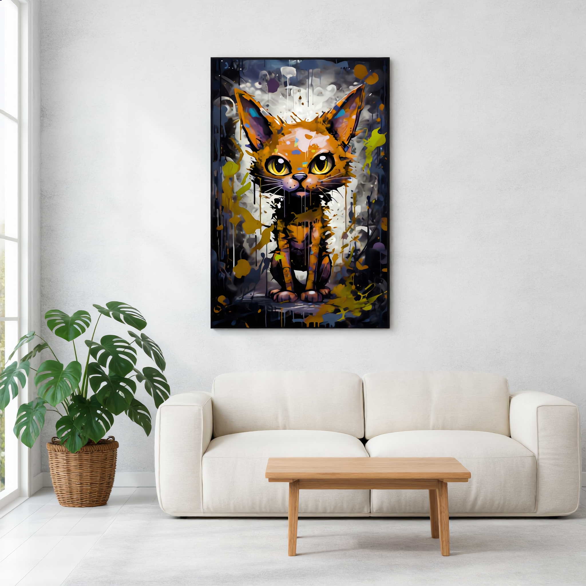 "URBAN CAT IN BROWN"