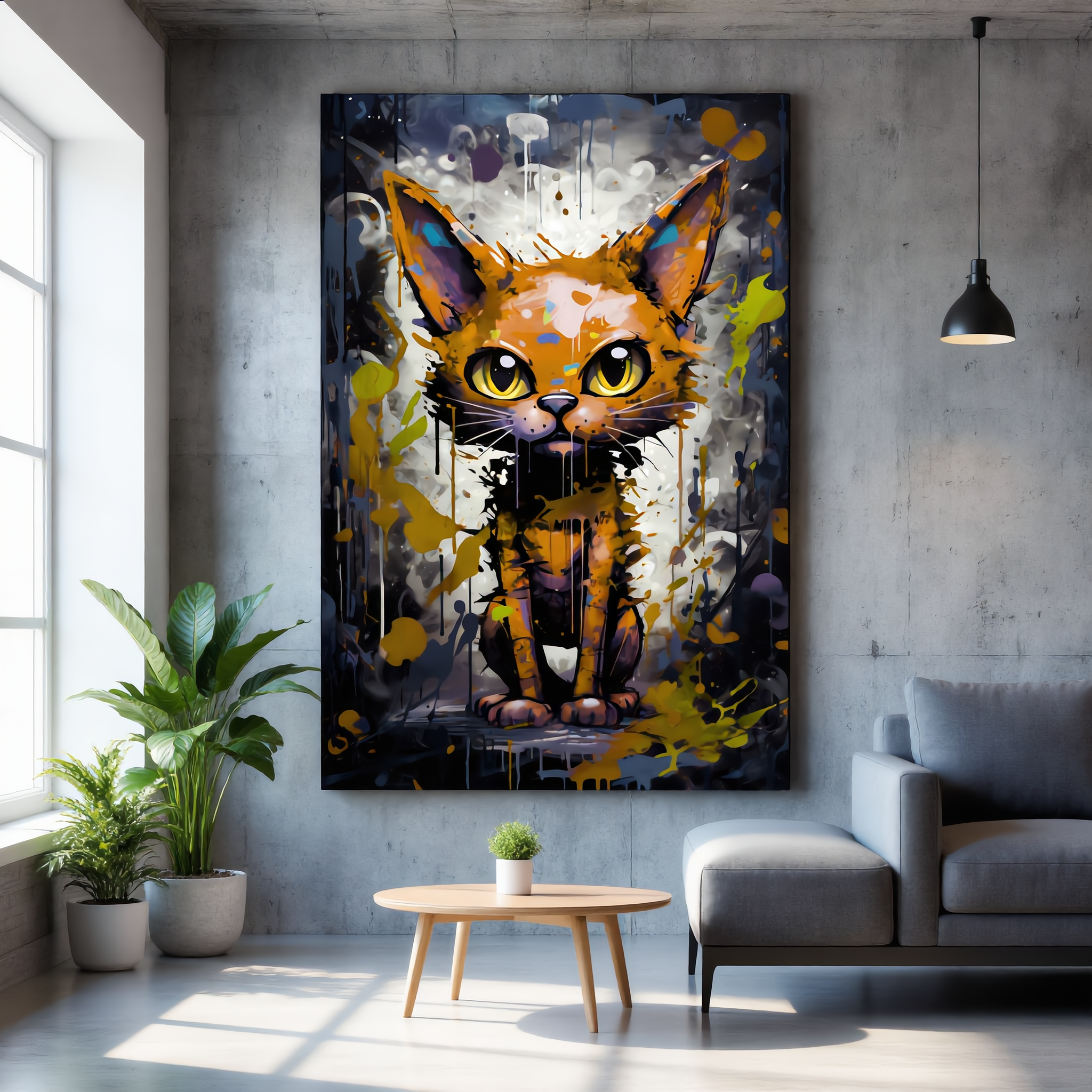 "URBAN CAT IN BROWN"