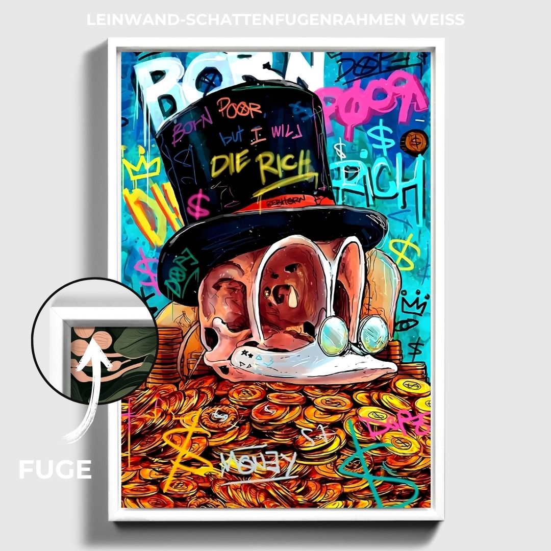 "BE RICH"