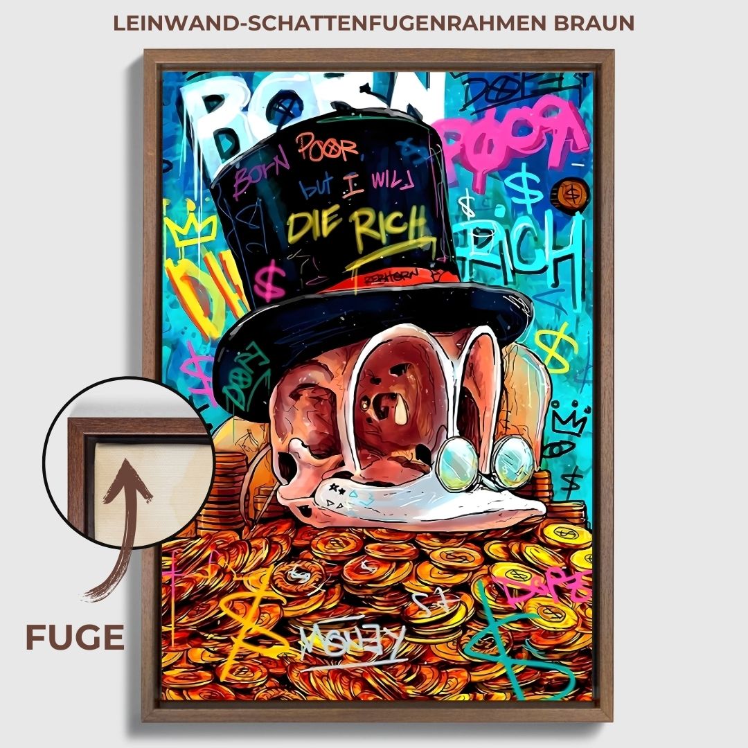 "BE RICH"