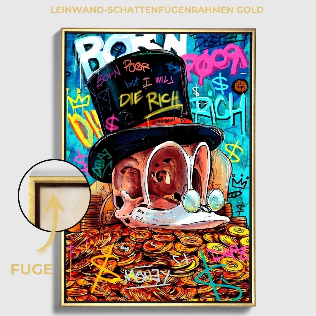 "BE RICH"