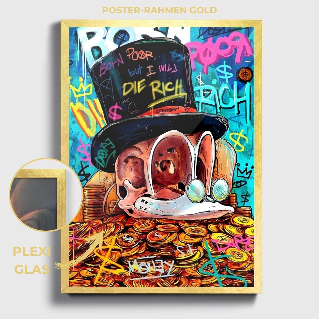 "BE RICH"