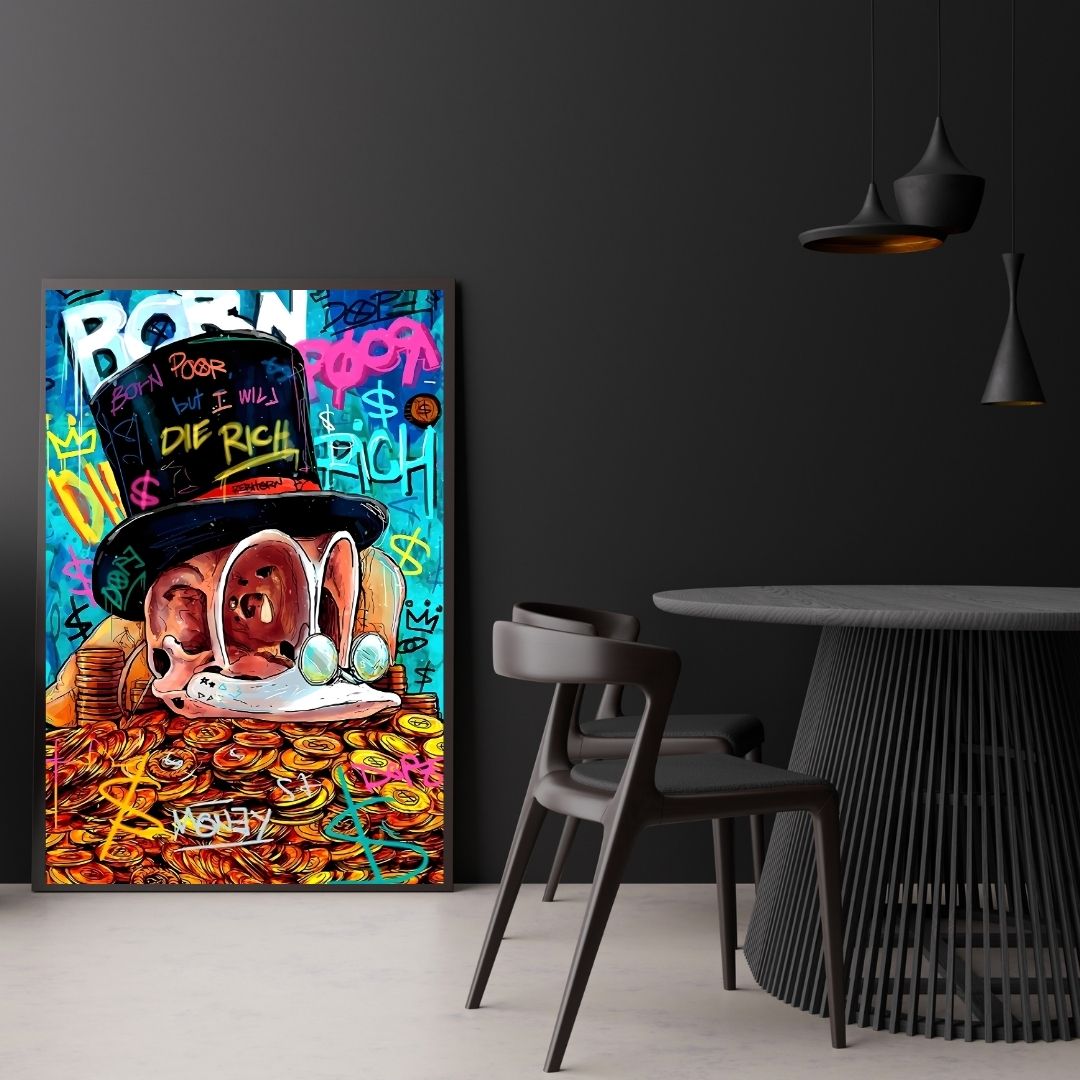 "BE RICH"