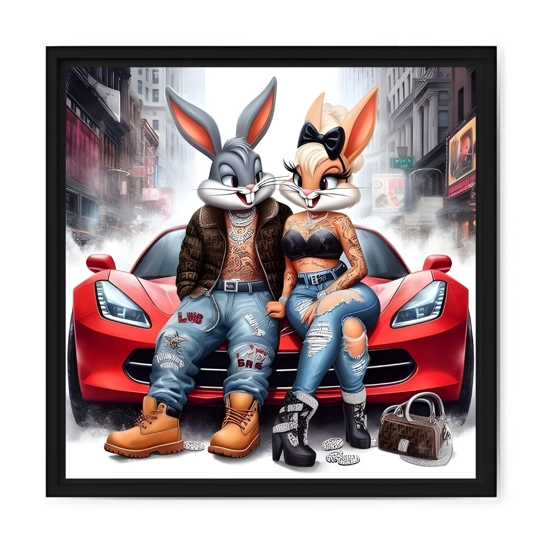 "THE BUNNY COUPLE"