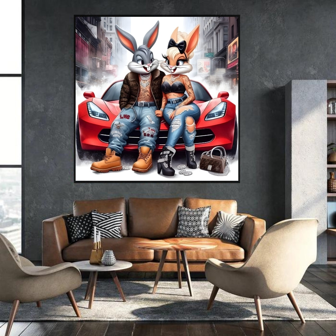 "THE BUNNY COUPLE"