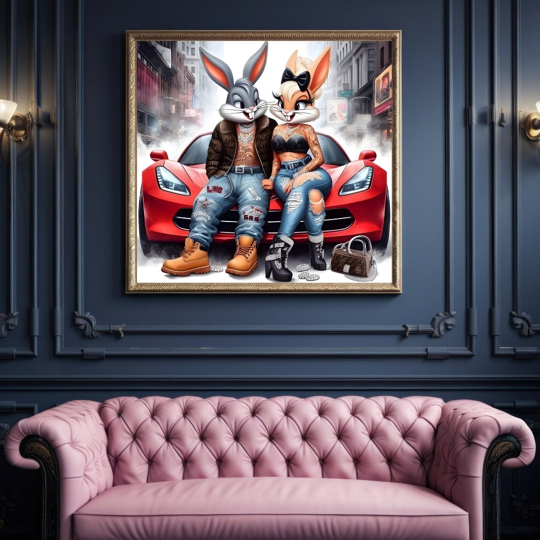 "THE BUNNY COUPLE"