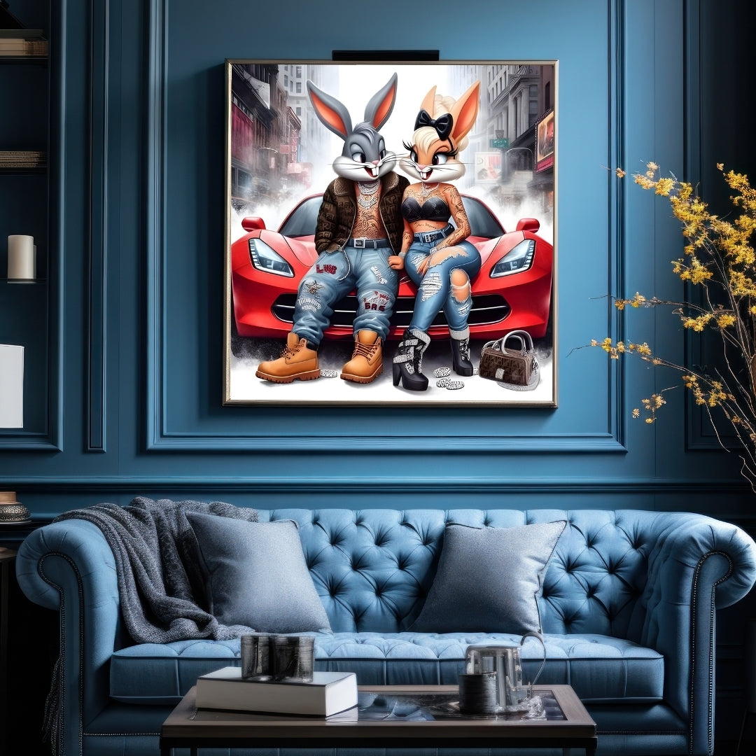 "THE BUNNY COUPLE"