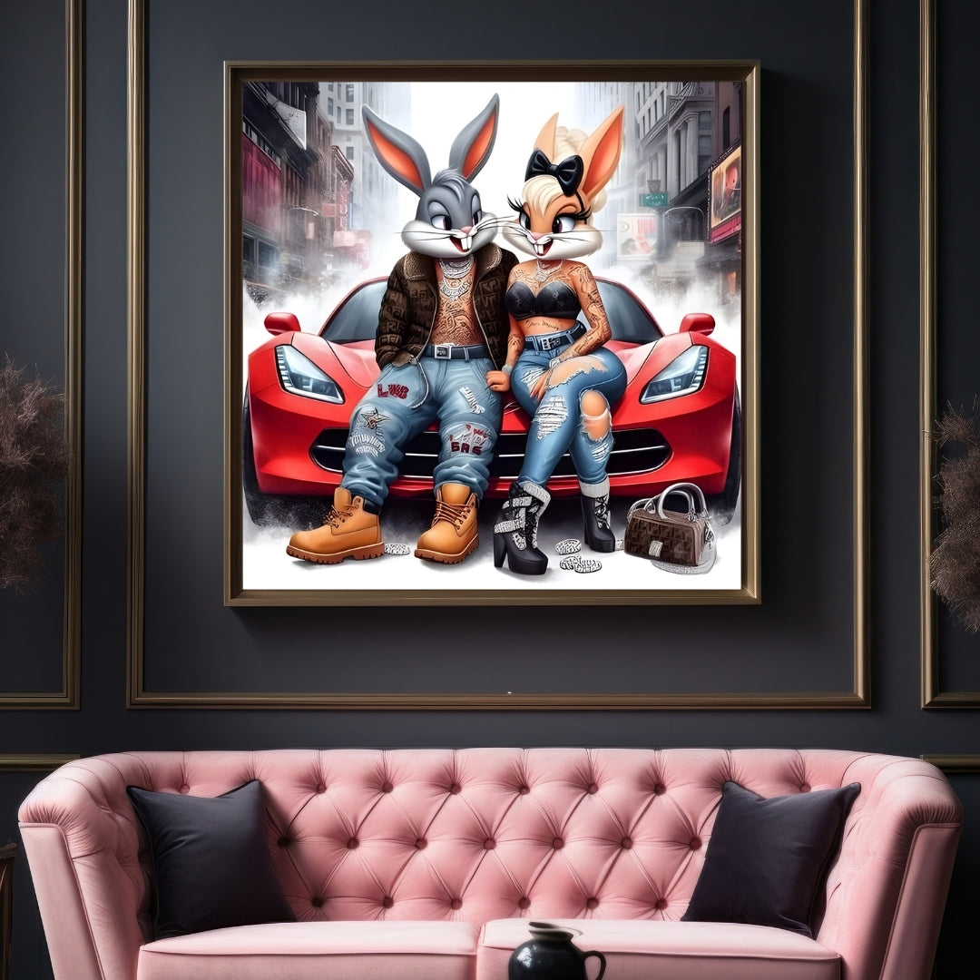 "THE BUNNY COUPLE"