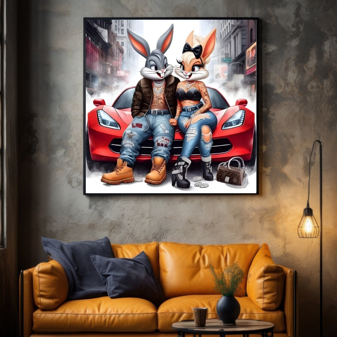 "THE BUNNY COUPLE"