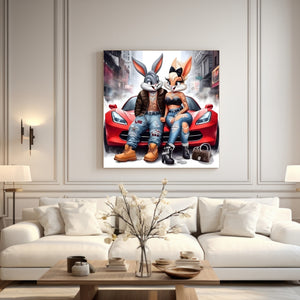 "THE BUNNY COUPLE"
