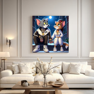 "THE CAT COUPLE"
