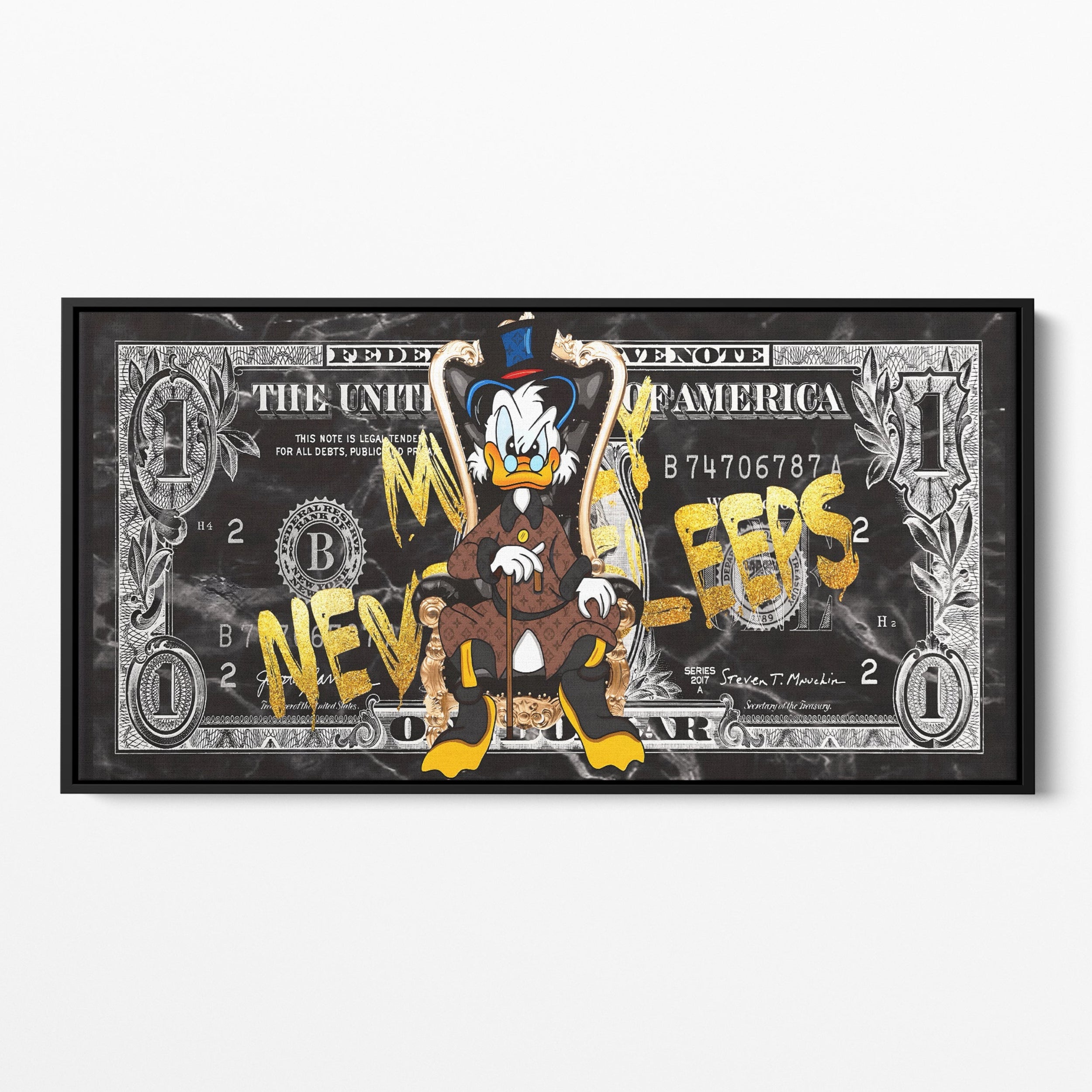 "MONEY NEVER SLEEPS"