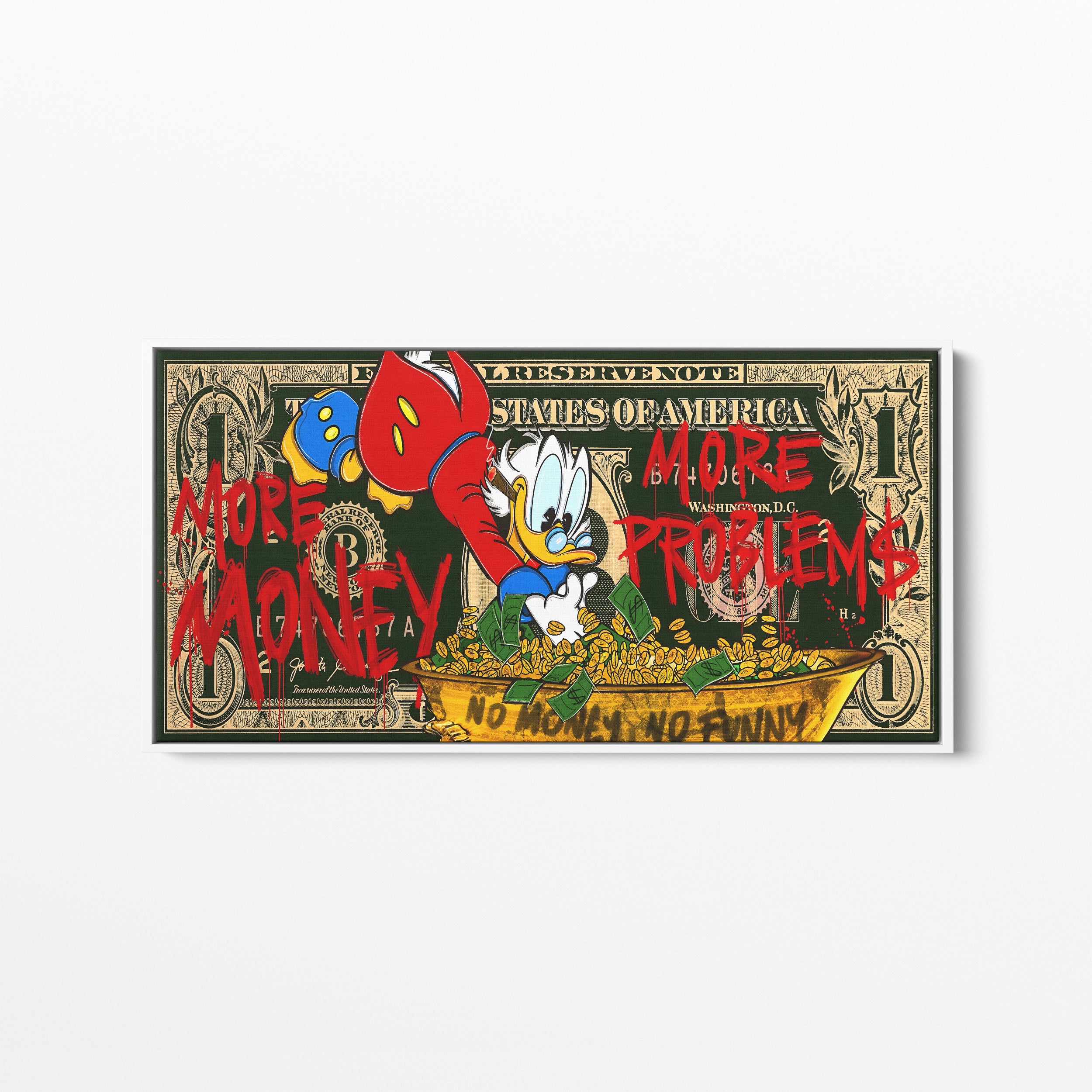 "MORE MONEY MORE PROBLEMS"