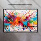 "COLORFUL CHAOS: POLLOCK'S RHAPSODY"