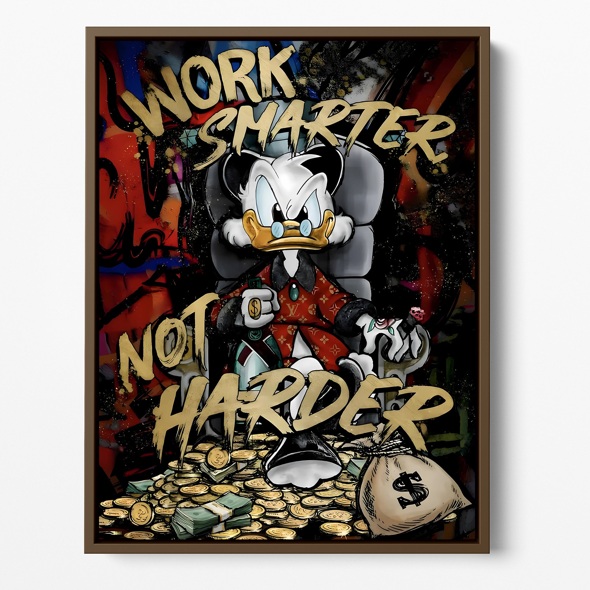 "DUCK WORK SMARTER, NOT HARDER"