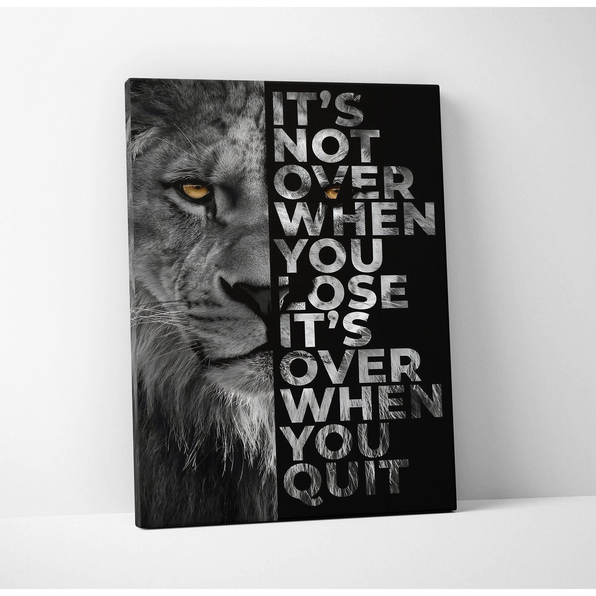 "ITS NOT OVER"