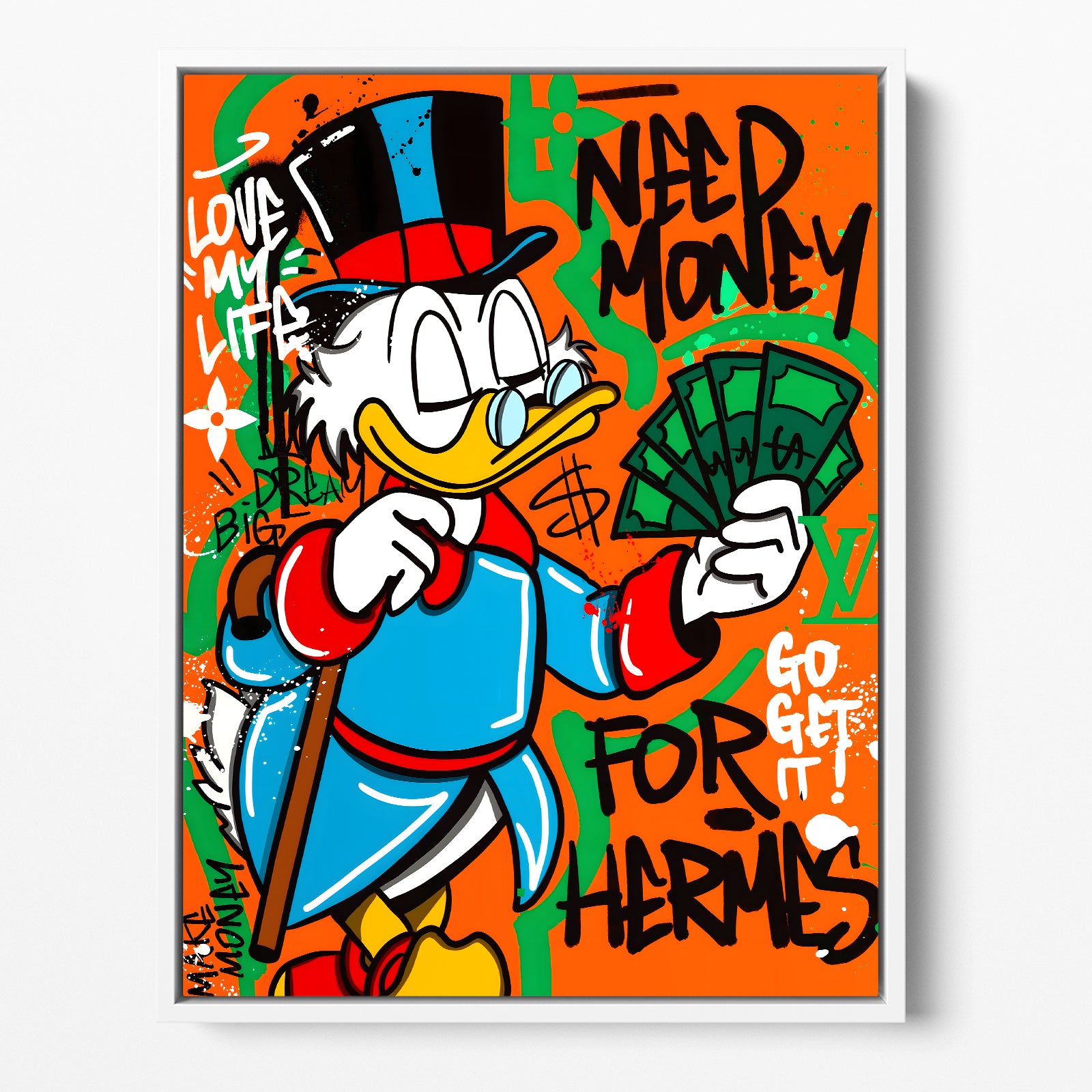 "NEED MONEY"